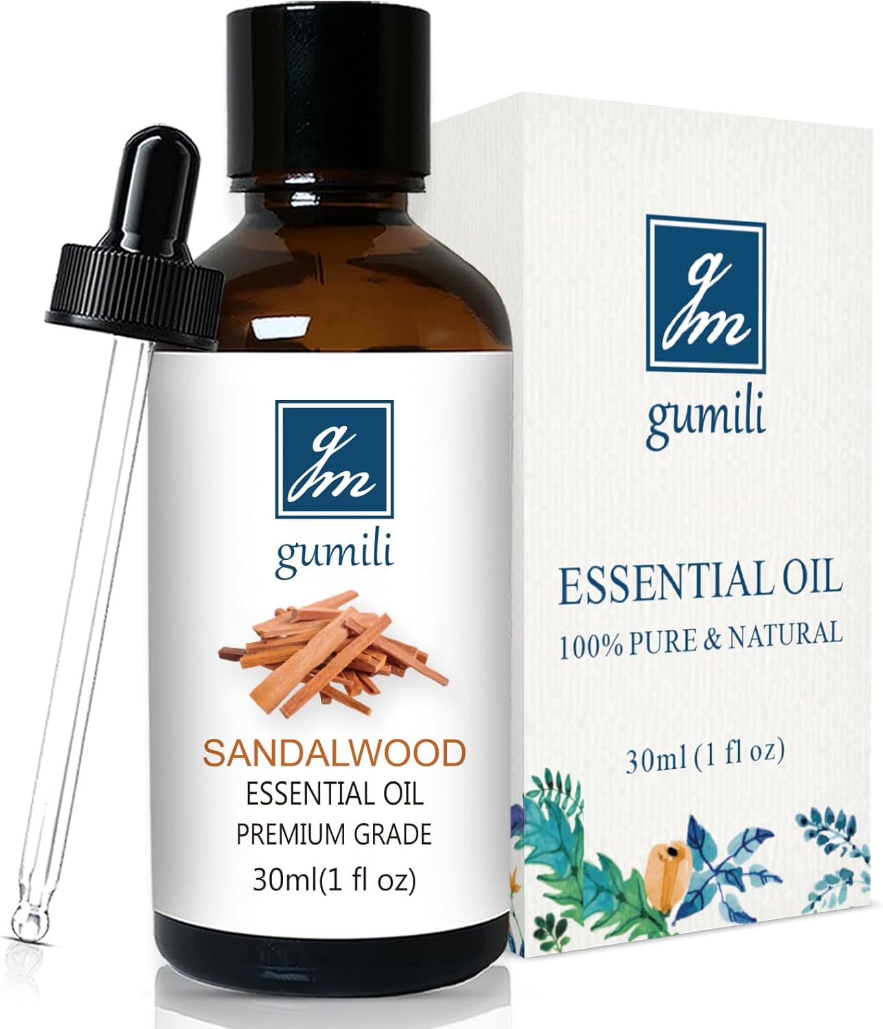 Sandalwood Essential Oil 30ml for Diffuser and Skincare