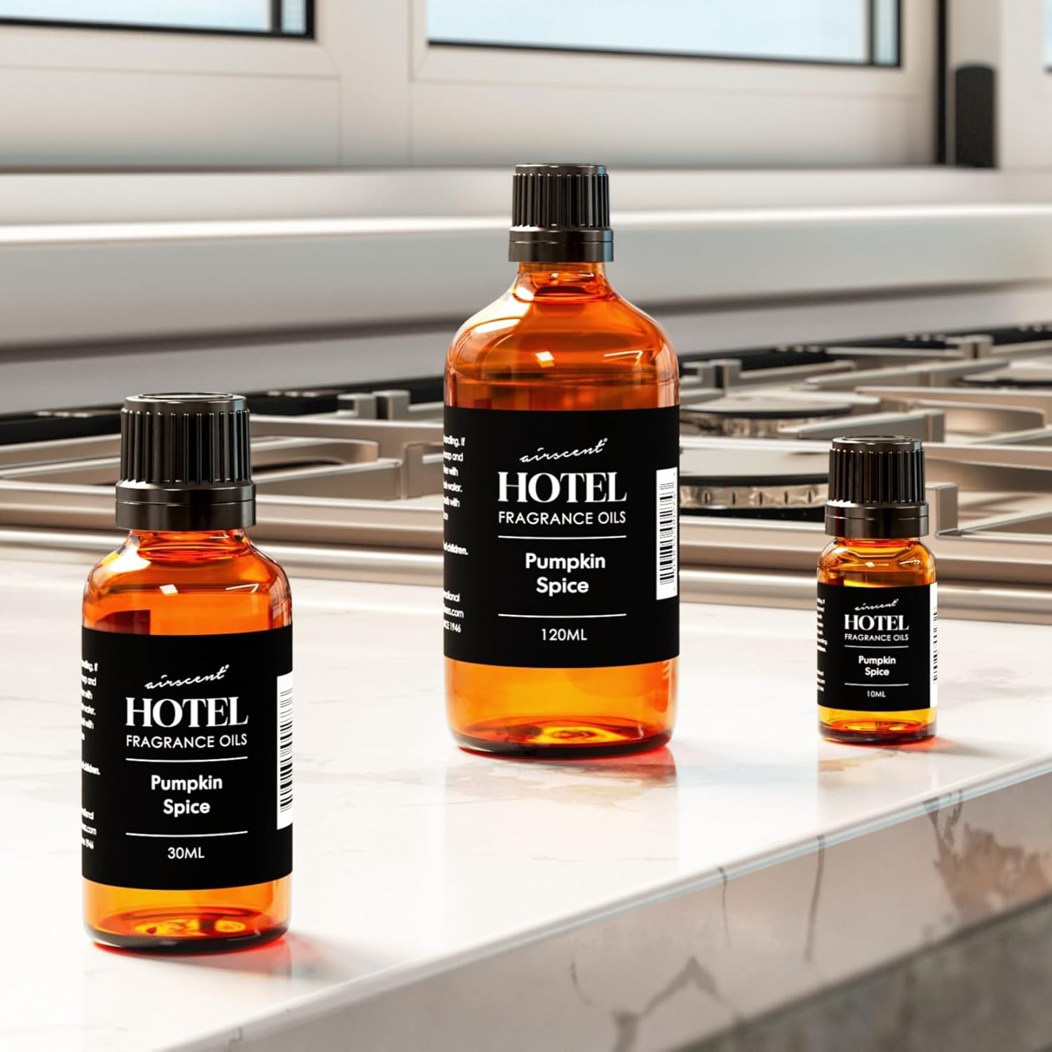 Air-Scent Pumpkin Spice Diffuser Oil - 10 mL Glass Bottle