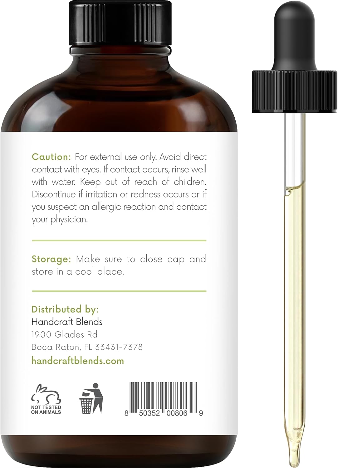 Handcraft Blends Lemongrass Essential Oil 4 Fl Oz