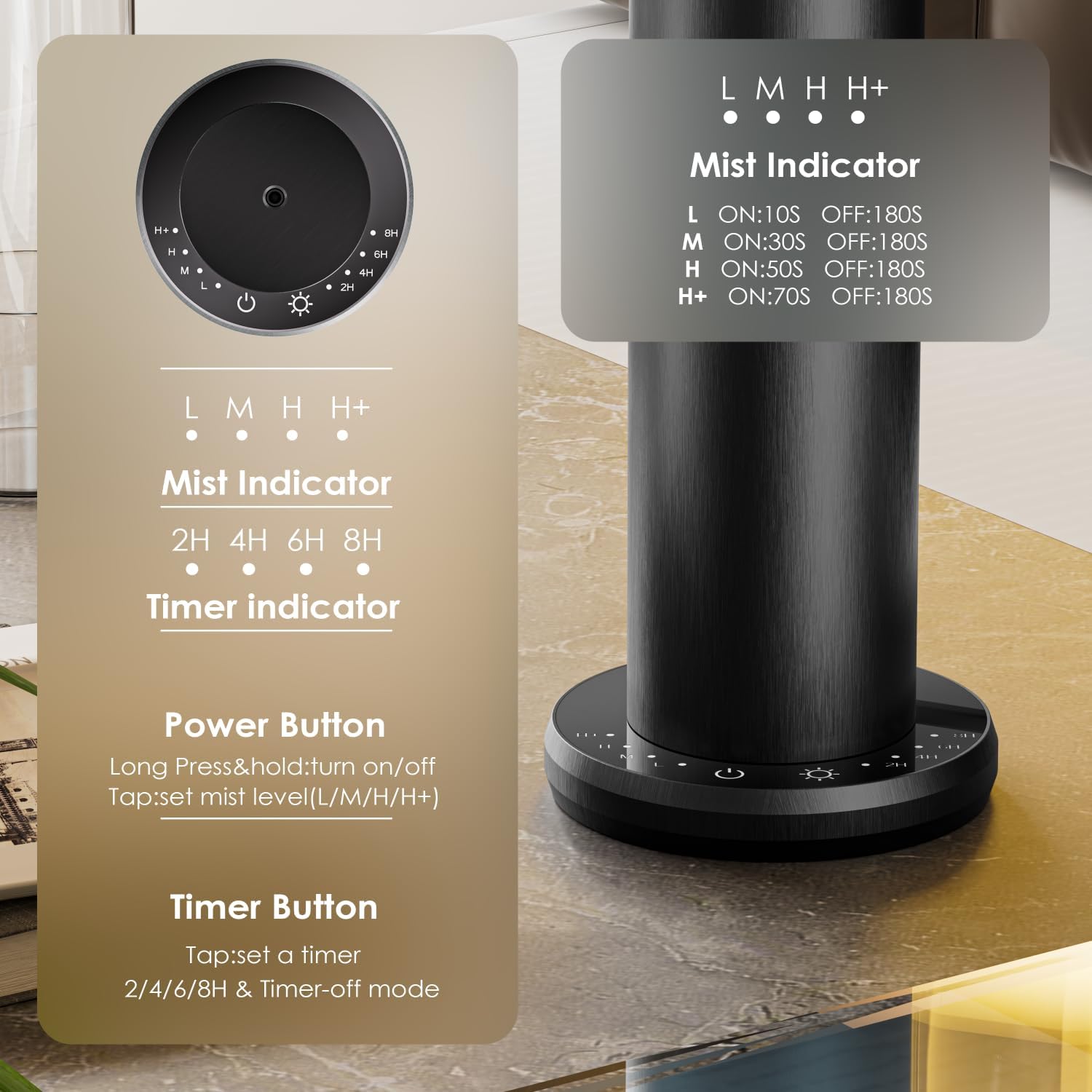 Waterless Essential Oil Diffuser for Large Rooms