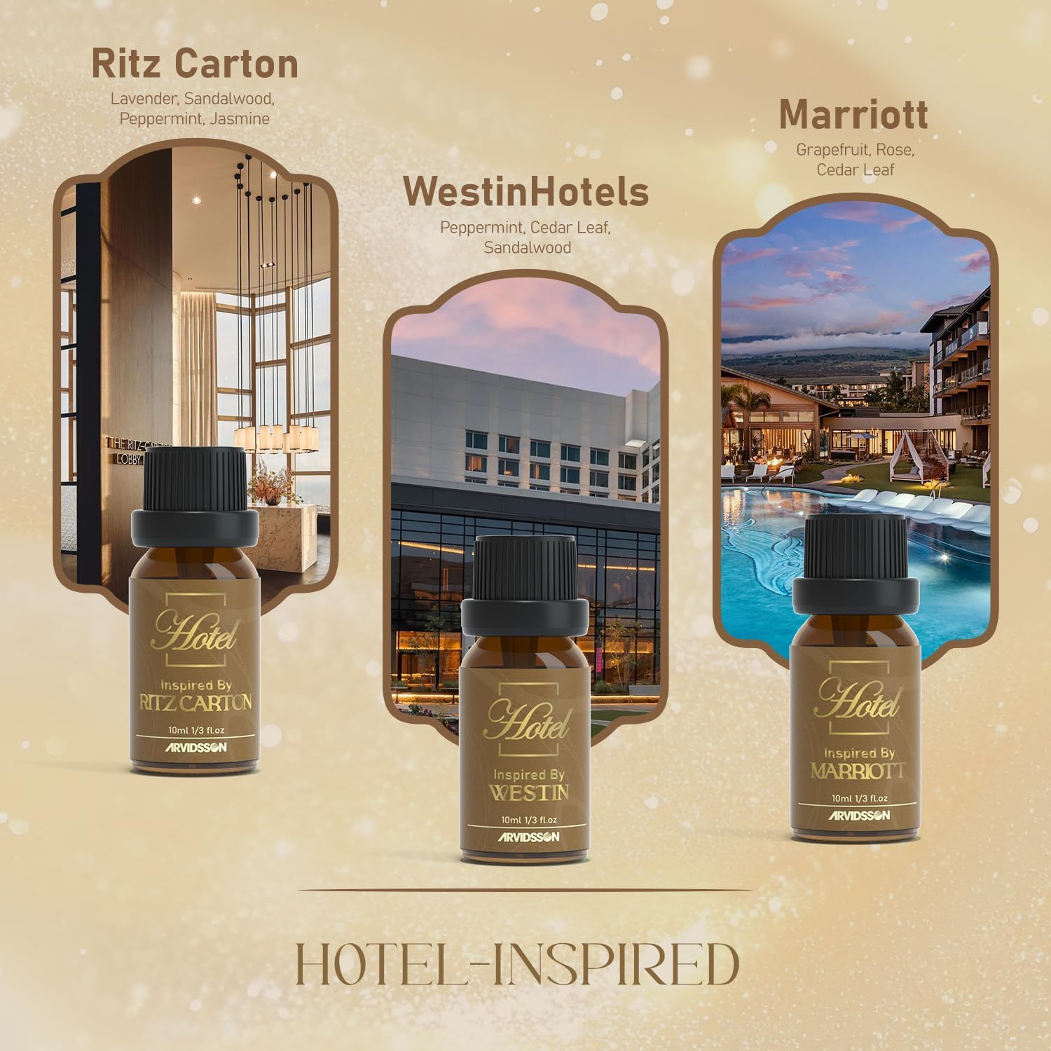 ARVIDSSON Hotel Diffuser Oil Gift Set