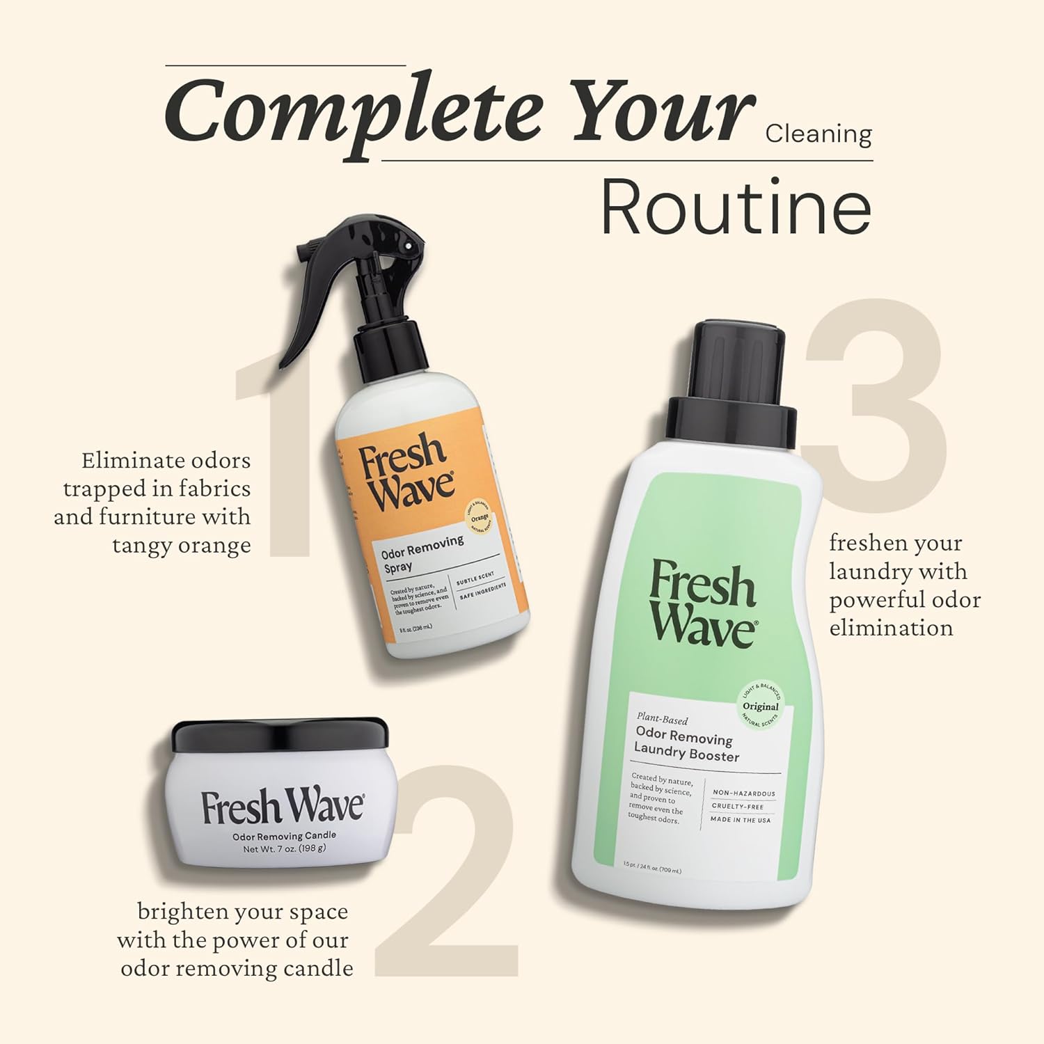 Fresh Wave Orange Scent Odor Removing Spray 8 Fl Oz
