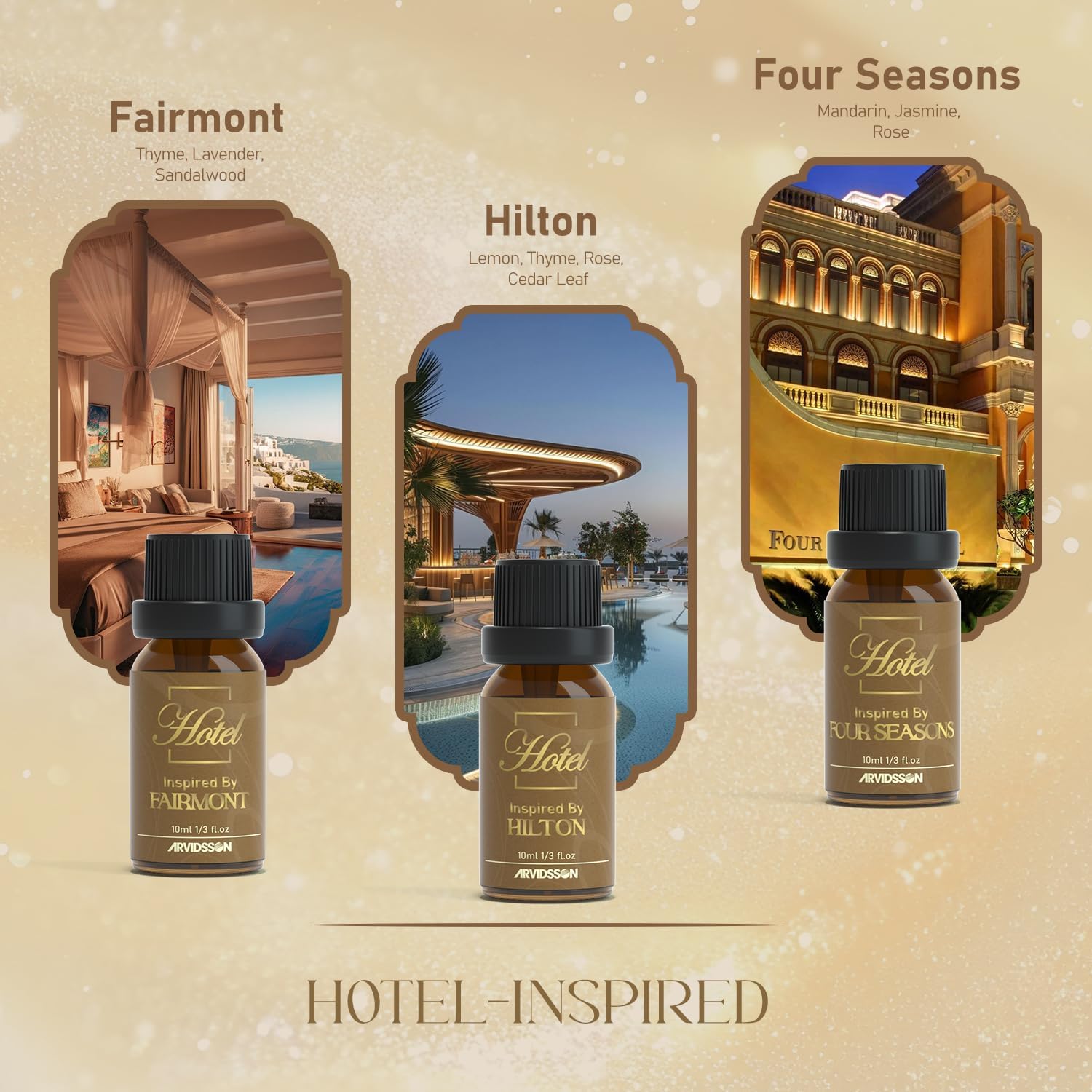 ARVIDSSON Hotel Diffuser Oil Gift Set