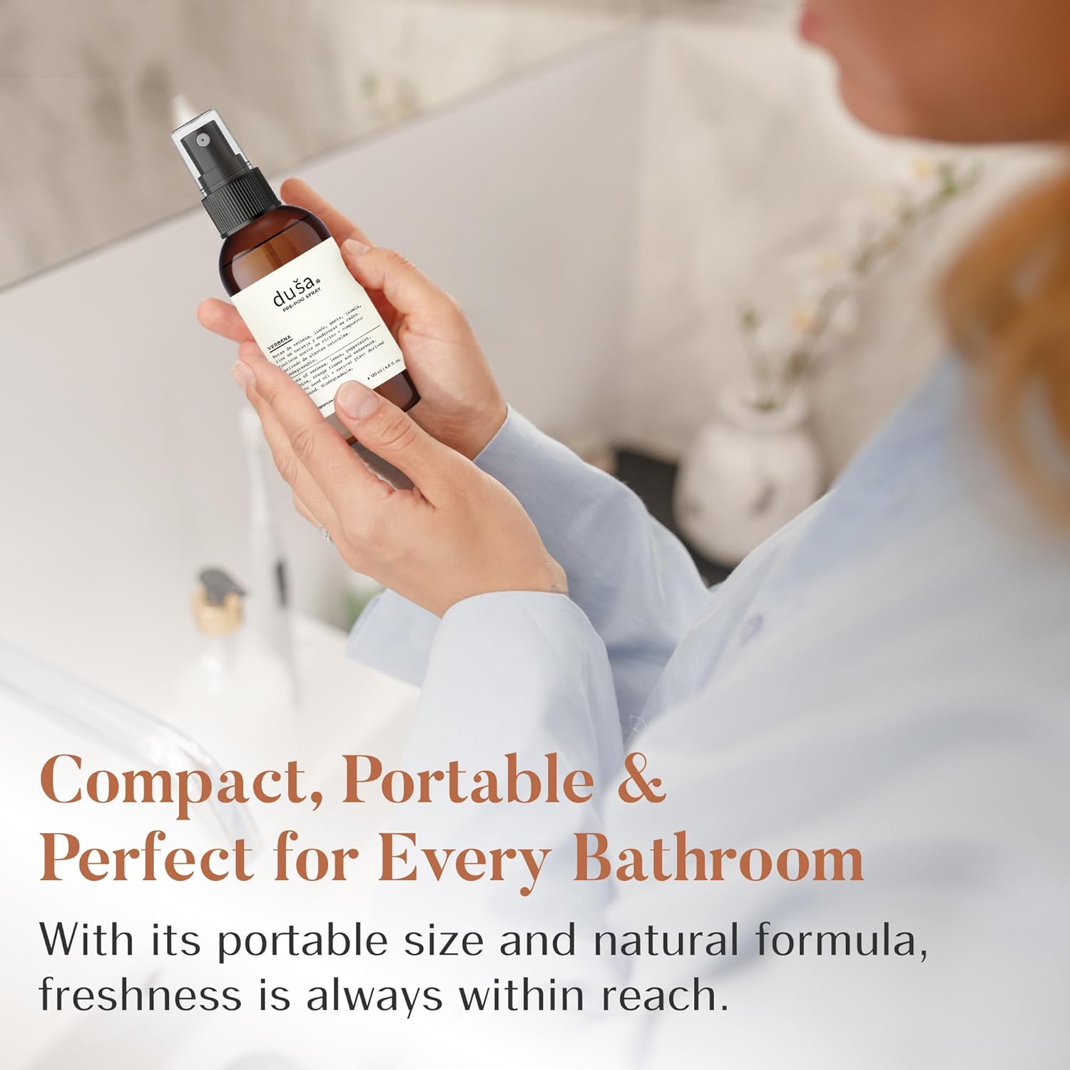 DUSA Bathroom Spray Poo Odor Eliminator 4 Oz