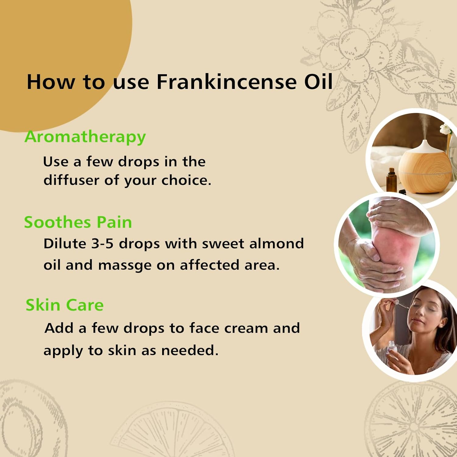 Frankincense and Myrrh Essential Oil 1 oz Pack of 2