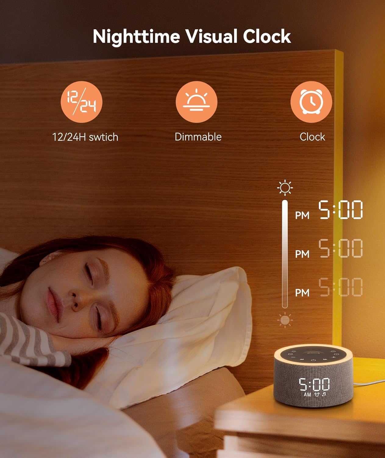 Dreamegg D1 Sound Machine and Alarm Clock