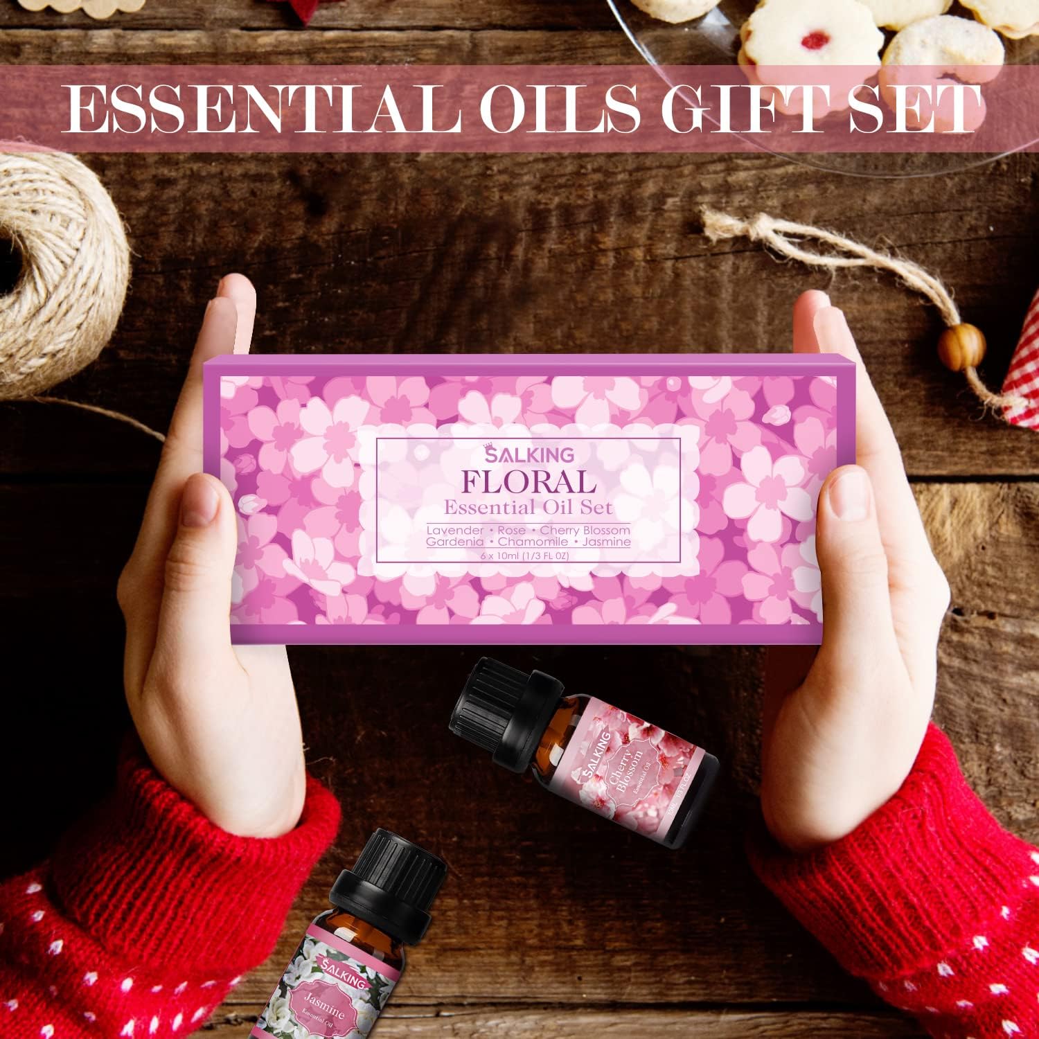 SALKING Floral Essential Oils Set 6 x 10 ML