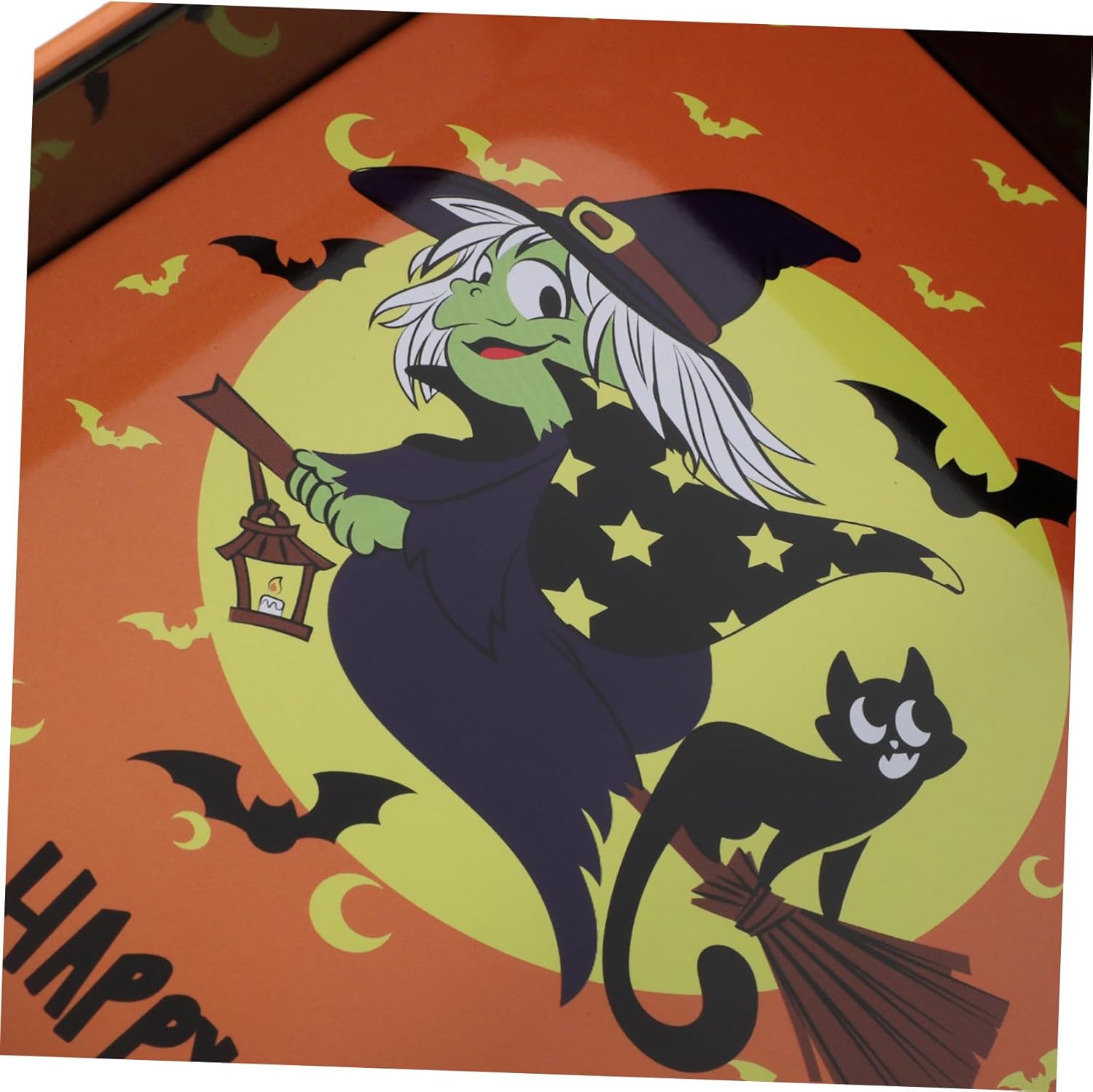 Beaupretty Halloween Tinplate Storage Box