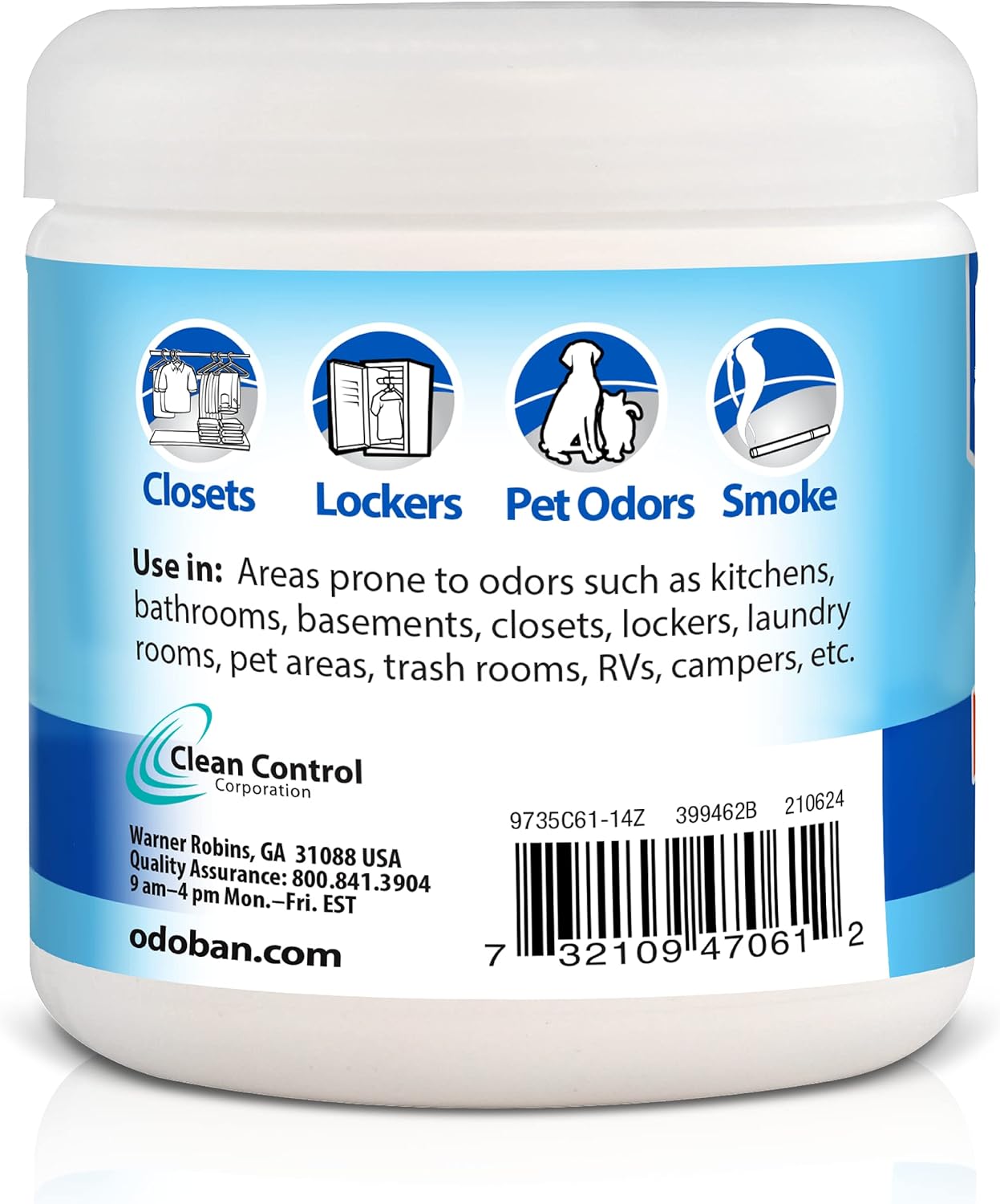 OdoBan Solid Odor Eliminator 6-Pack with Fresh Linen Scent