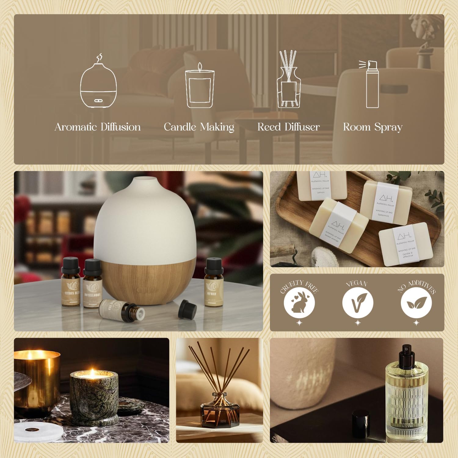 ARVIDSSON Hotel Diffuser Oils Gift Set