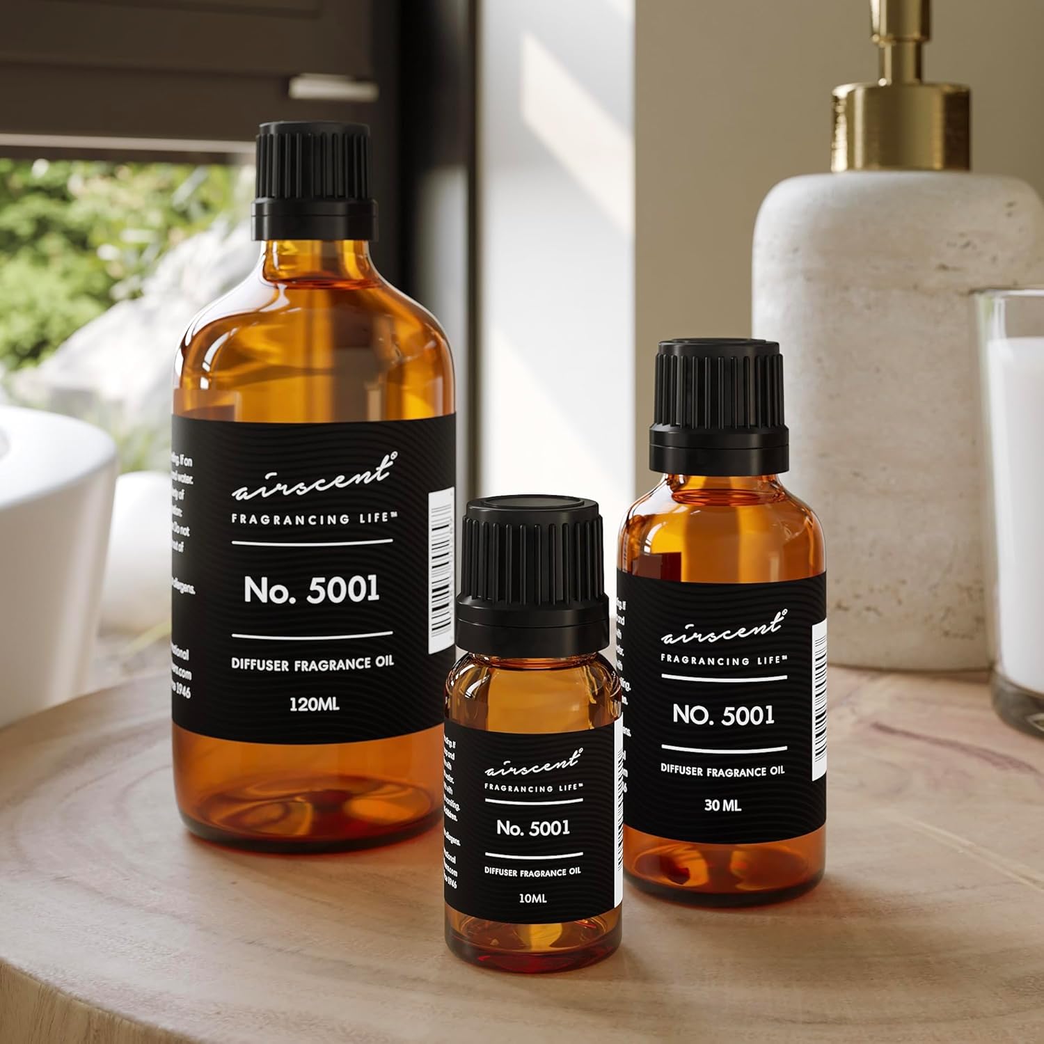 AirScent Baccarat Rouge Diffuser Oil - 120 mL Premium Fragrance