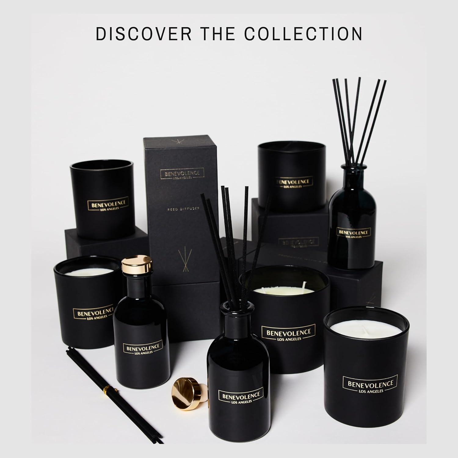 Benevolence LA Rose Sandalwood Aromatherapy Candle