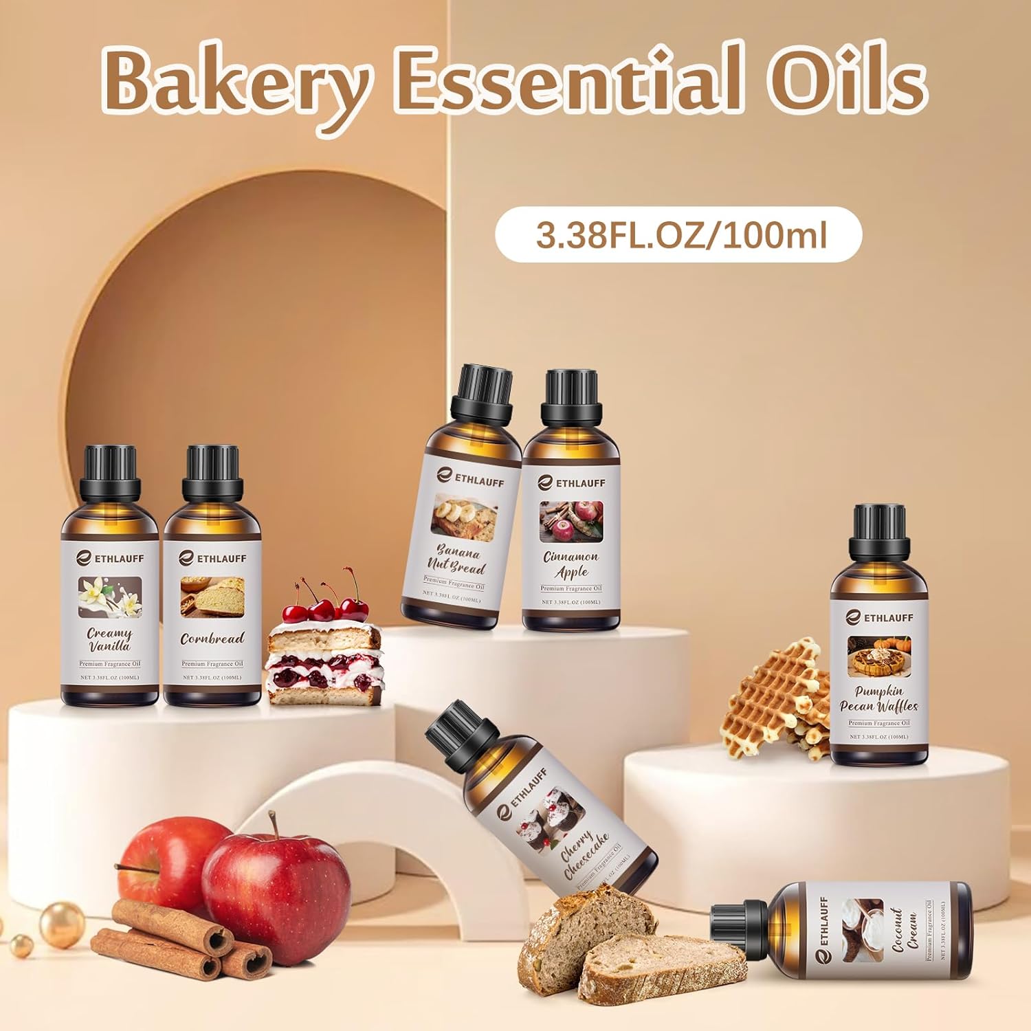 Banana Nut Bread Fragrance Oil 100ml for Diffusers and Crafts