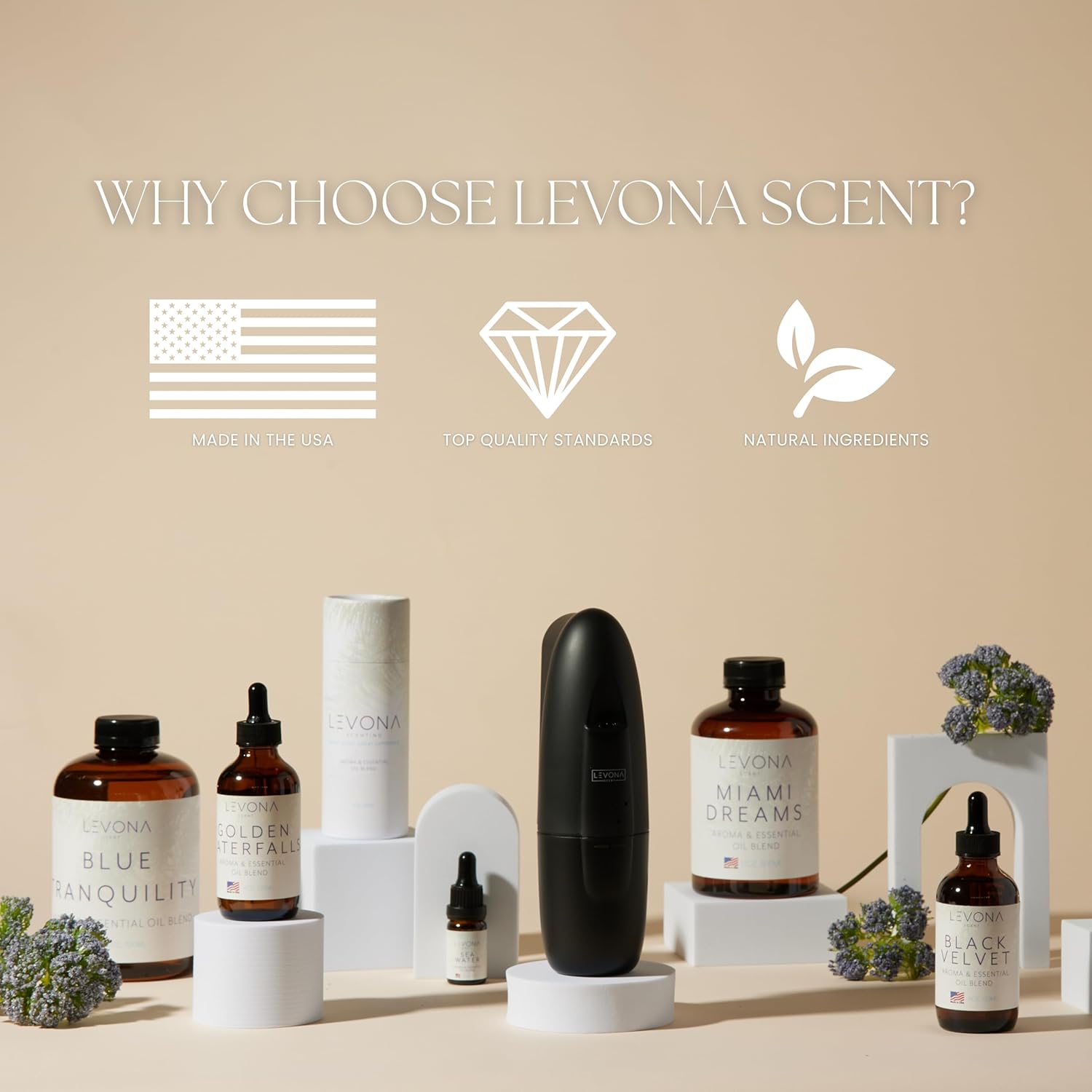 Levona Scent Essential Oil - 120ml Moonlight in Paris