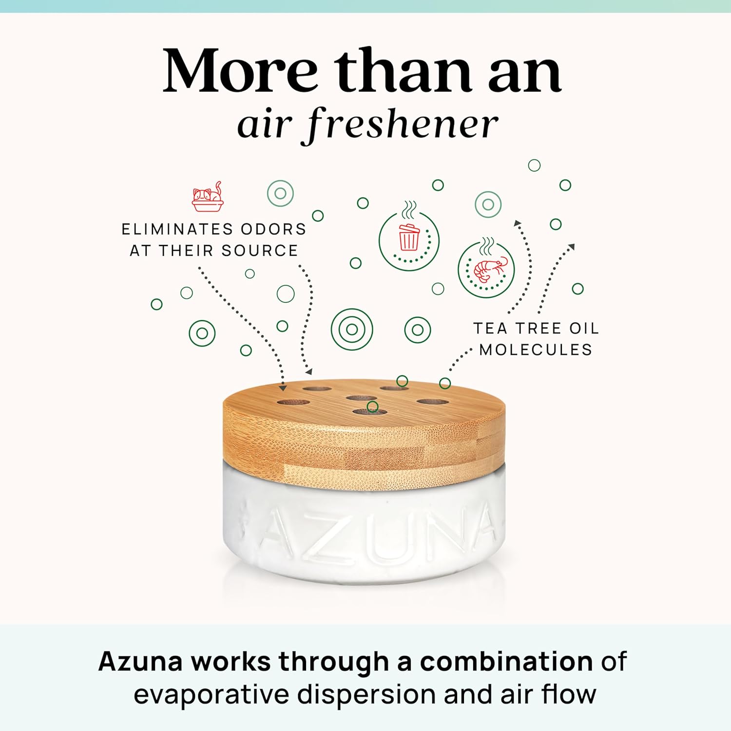 Azuna Air Freshener with Tea Tree Oil Gel 1 Room Kit