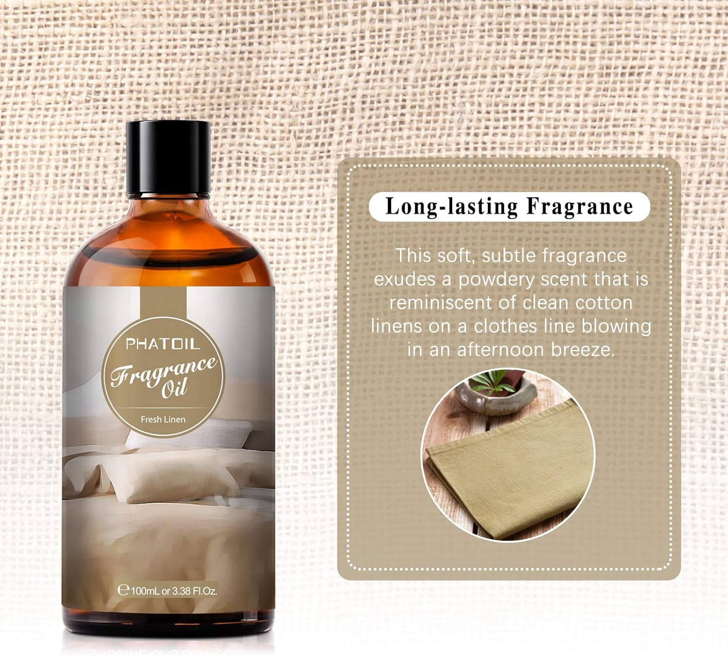 PHATOIL 338FL OZ Fresh Linen Essential Oil