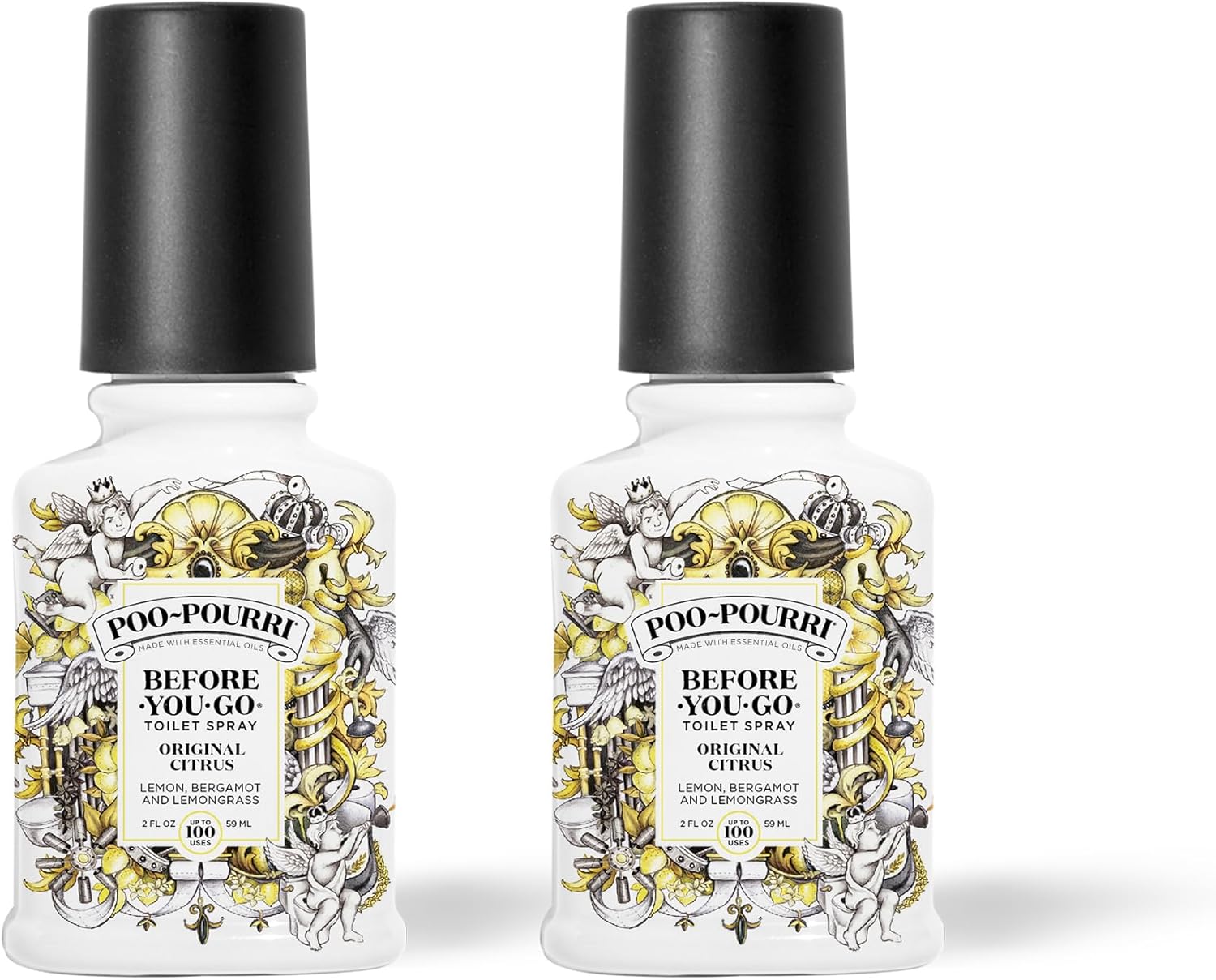Poo-Pourri Original Citrus Toilet Spray 2 Pack