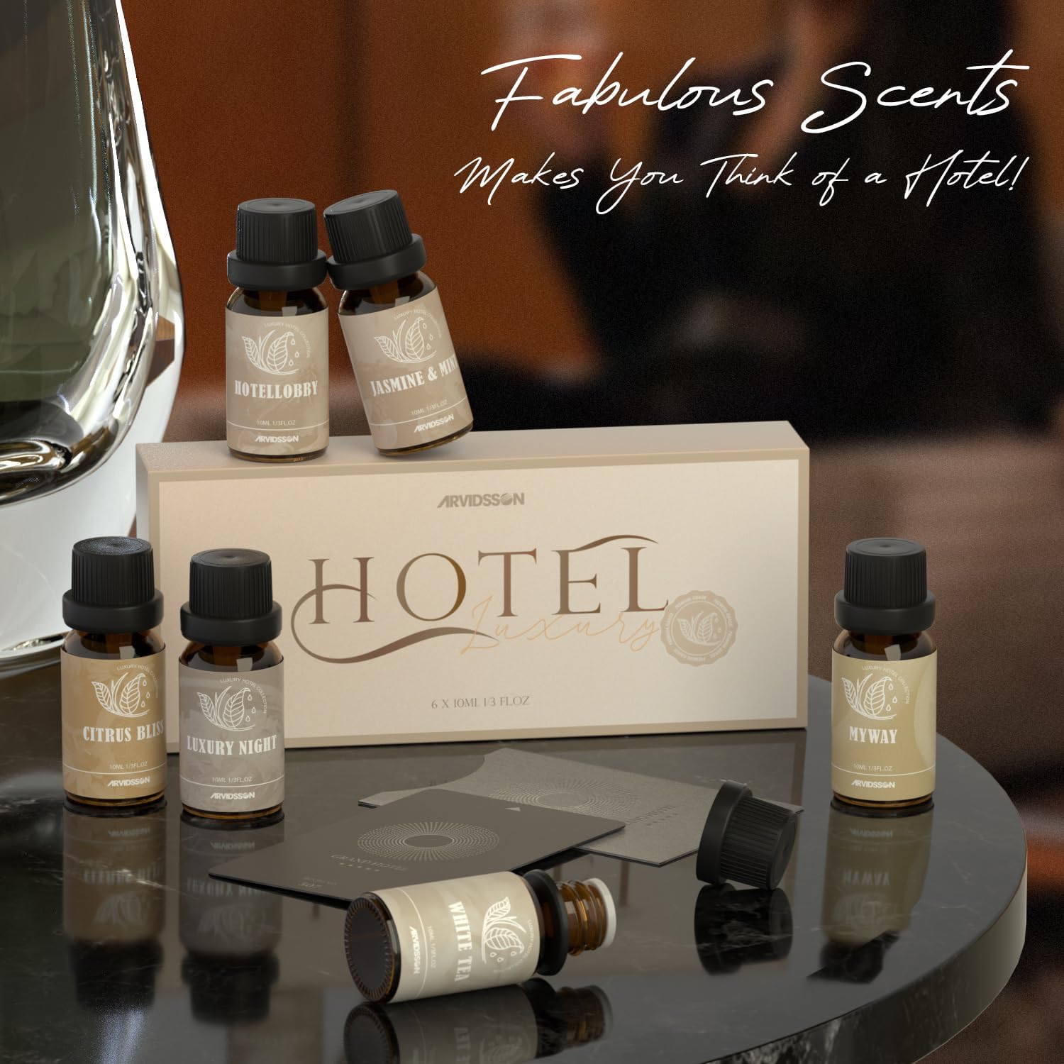 ARVIDSSON Hotel Diffuser Oils Gift Set