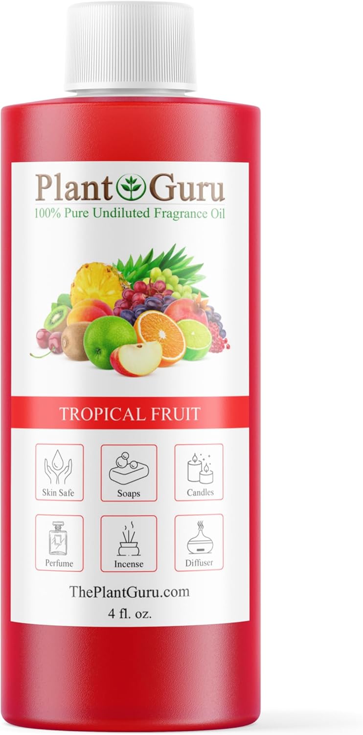 Tropical Fruit Fragrance Oil 4 Fl Oz for DIY Crafts