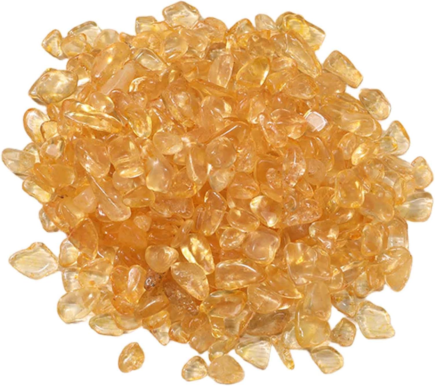 22LB Citrine Crystal Chips for Chakra Balancing and Decor