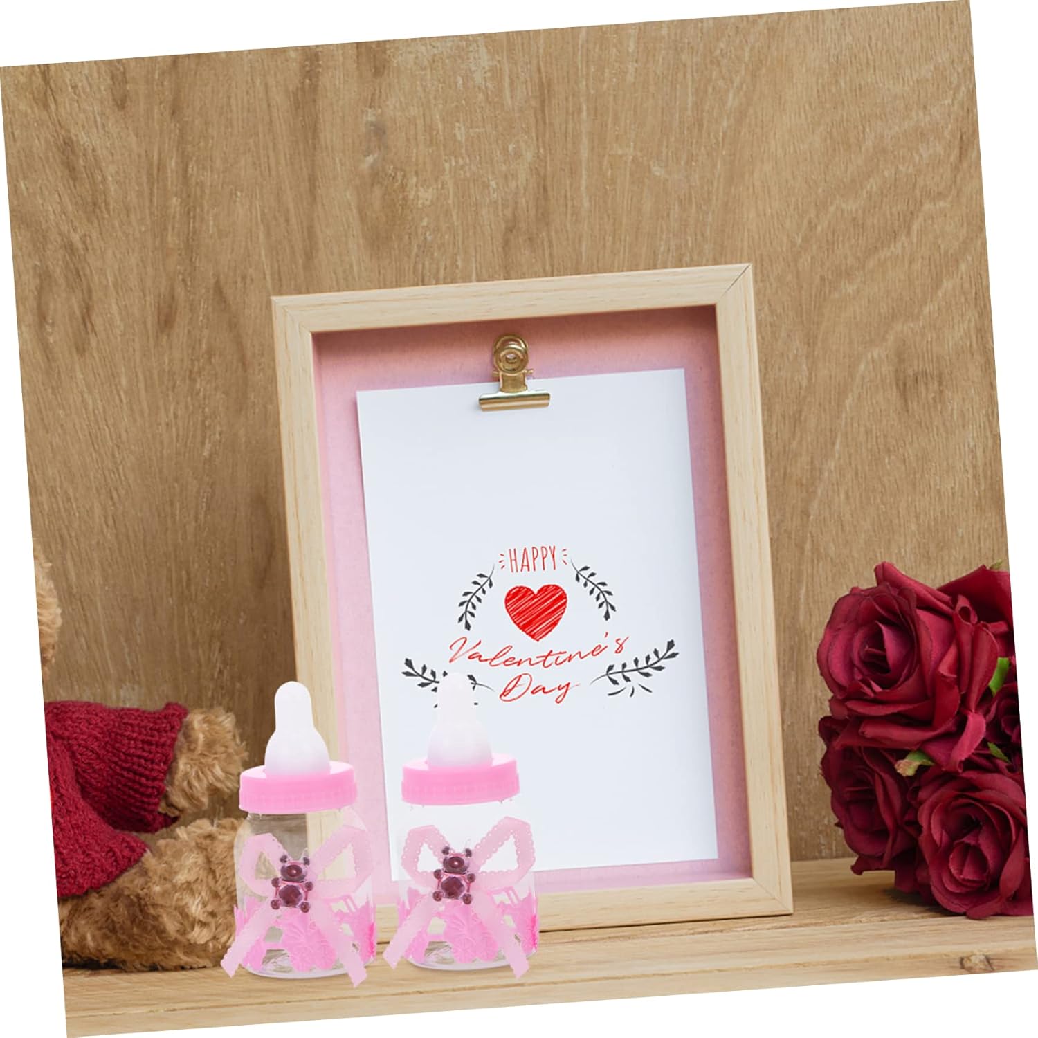 12Pcs Plastic Candy Boxes with Bear Design