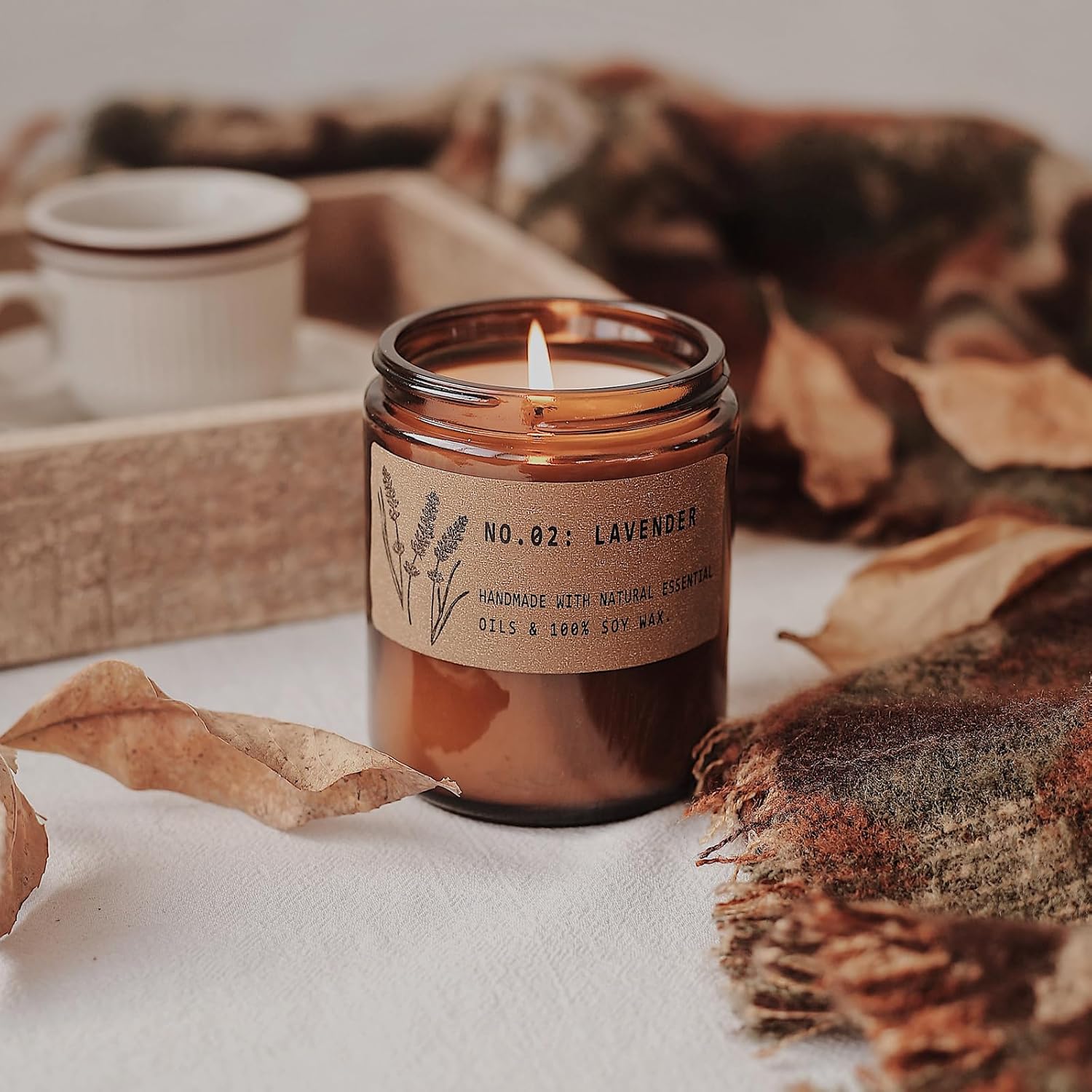YINUO LIGHT Aromatherapy Candles Set for Stress Relief and Relaxation
