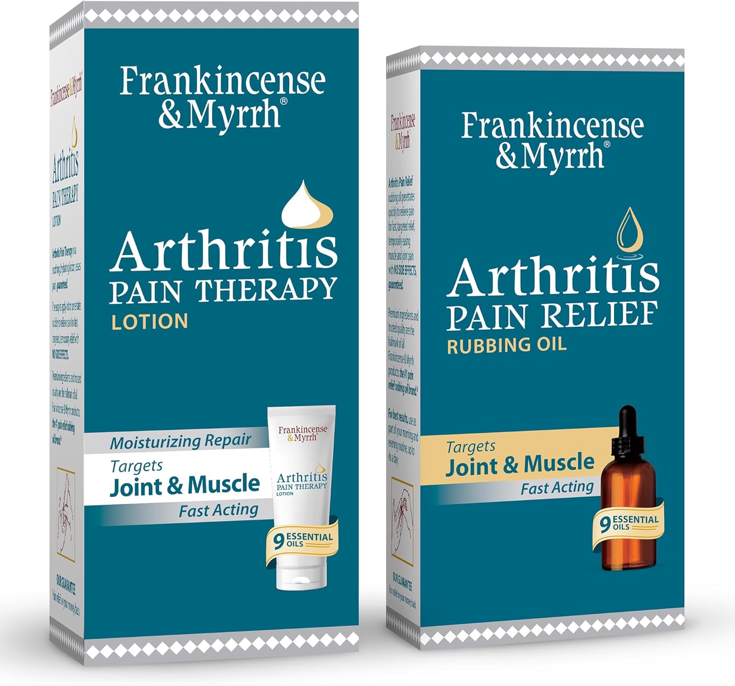 Frankincense Myrrh Pain Relief Combo Pack