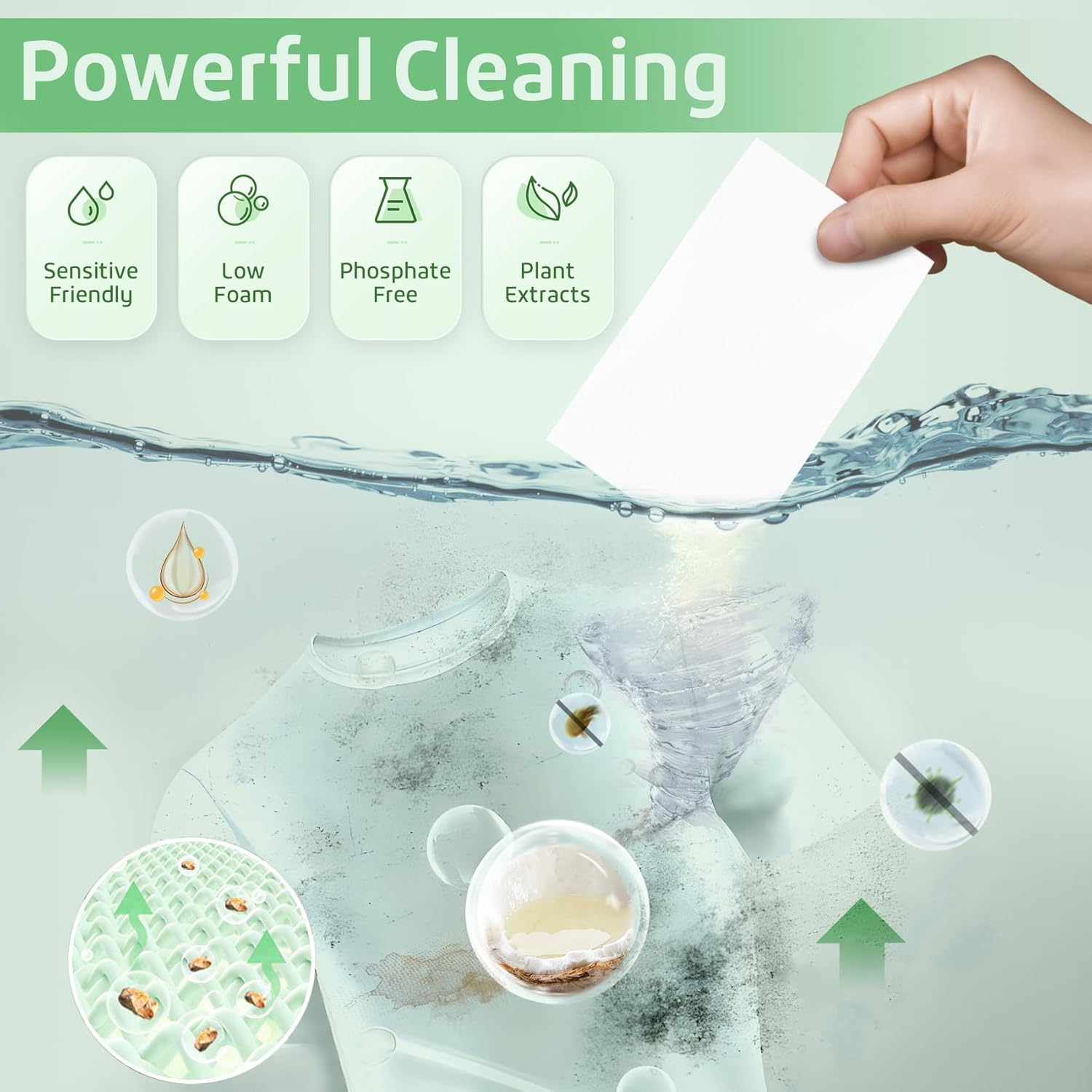 Poesie Fragrance Free Laundry Detergent Sheets 320 Count