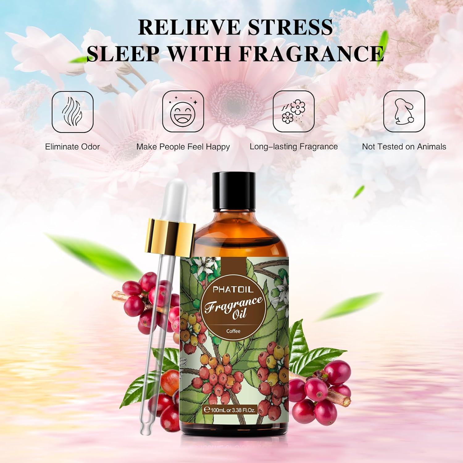 PHATOIL 338 FLOZ Coffee Fragrance Oil 100ml