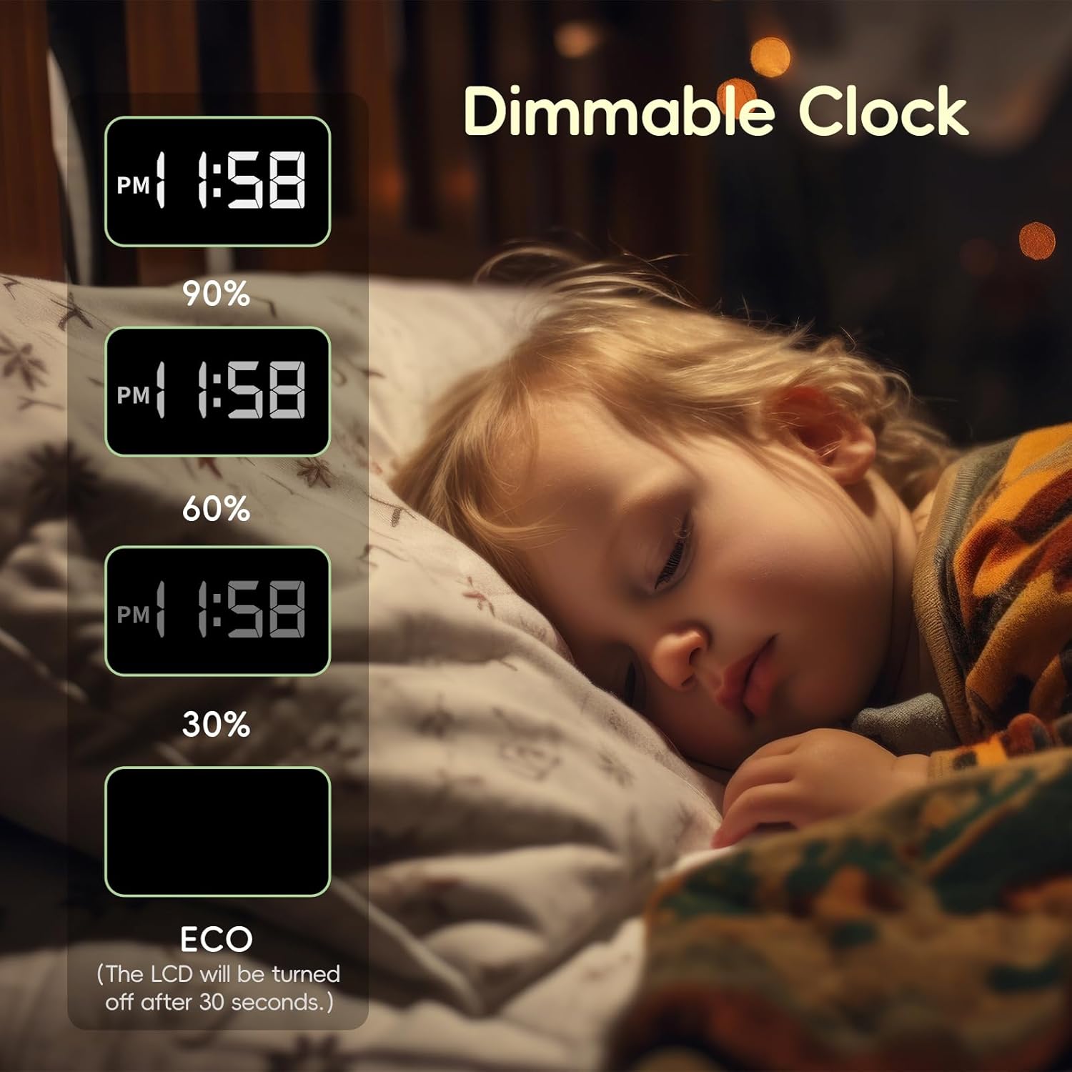 Sunrise Alarm Clock with Light and White Noise