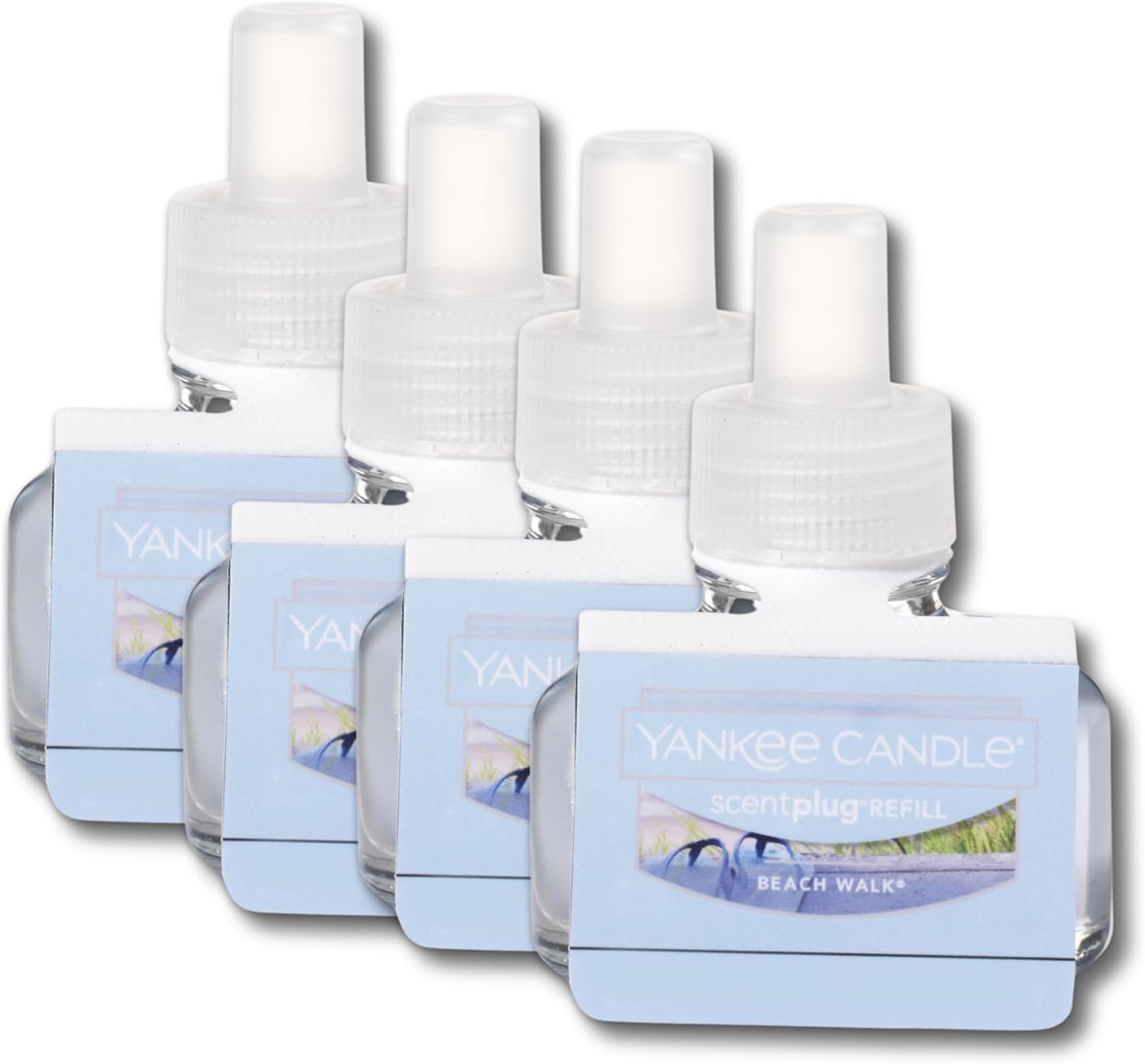 Yankee Candle Beach Walk Scent Plug Refills Pack of 4