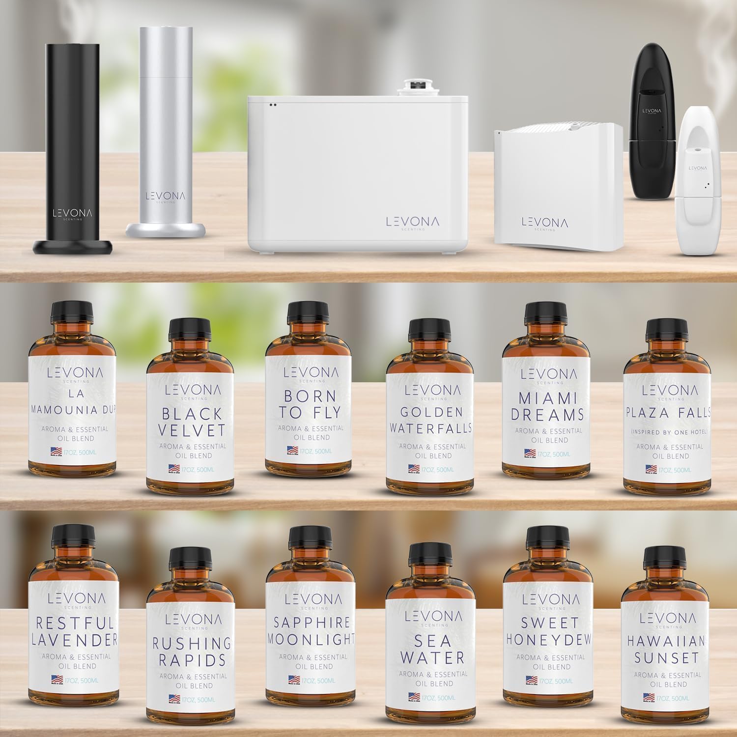 LEVONA Scent Essential Oil for Diffuser - 500 Ml Born to Fly