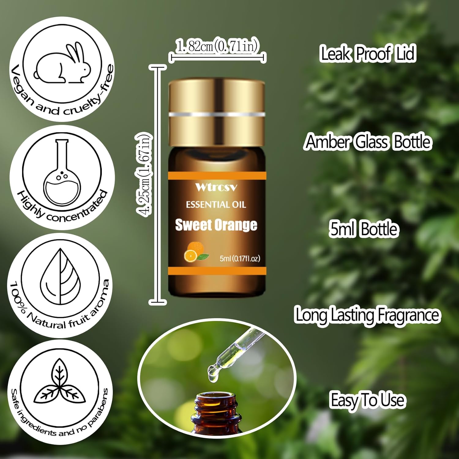 Wtrcsv Essential Oils Set 30x5ml