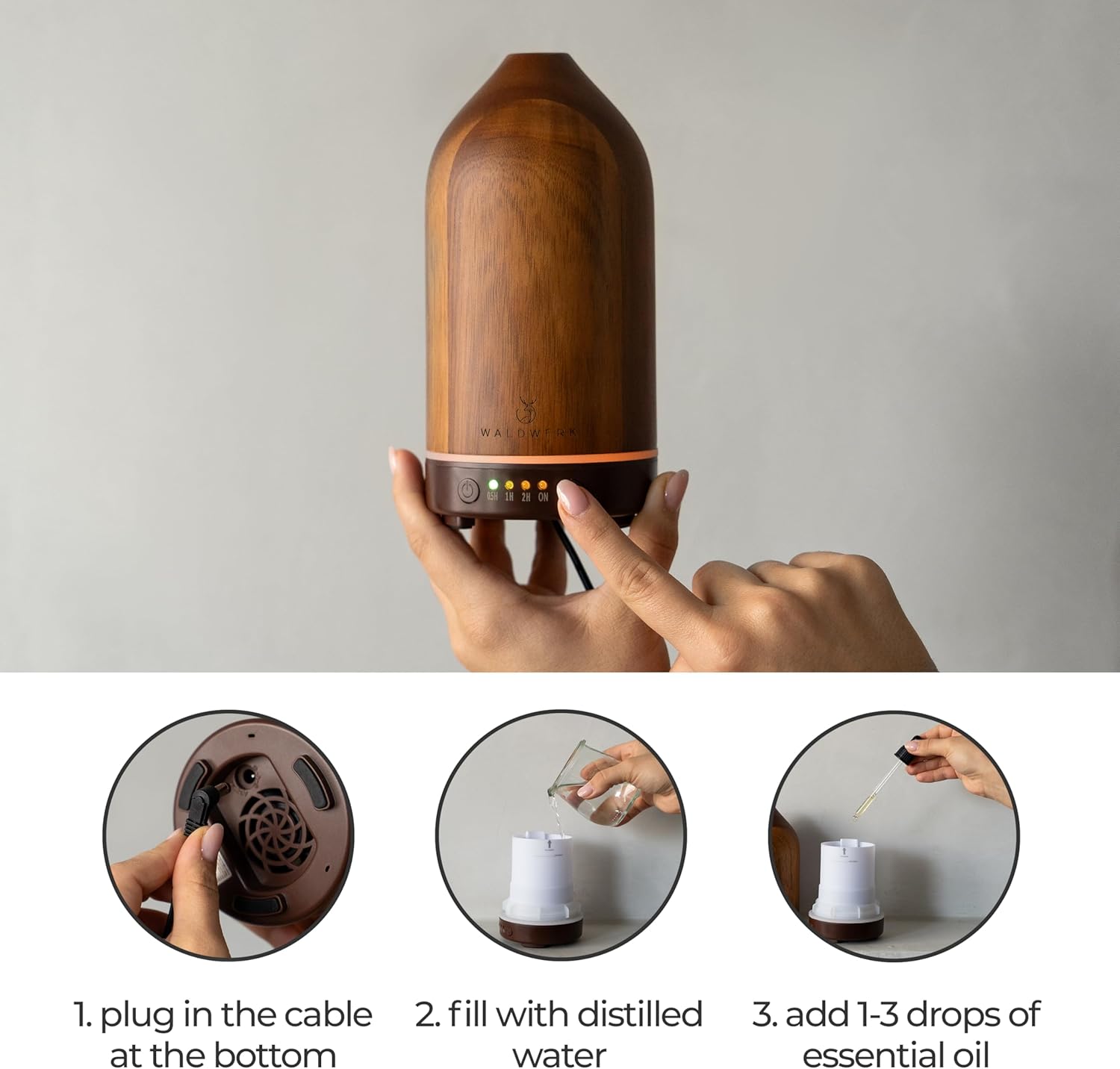 Waldwerk Diffuser 100ml Premium Acacia Wood
