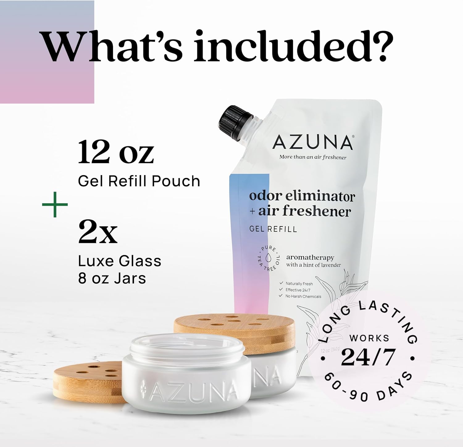Azuna Air Freshener Odor Eliminator 2 Room Kit