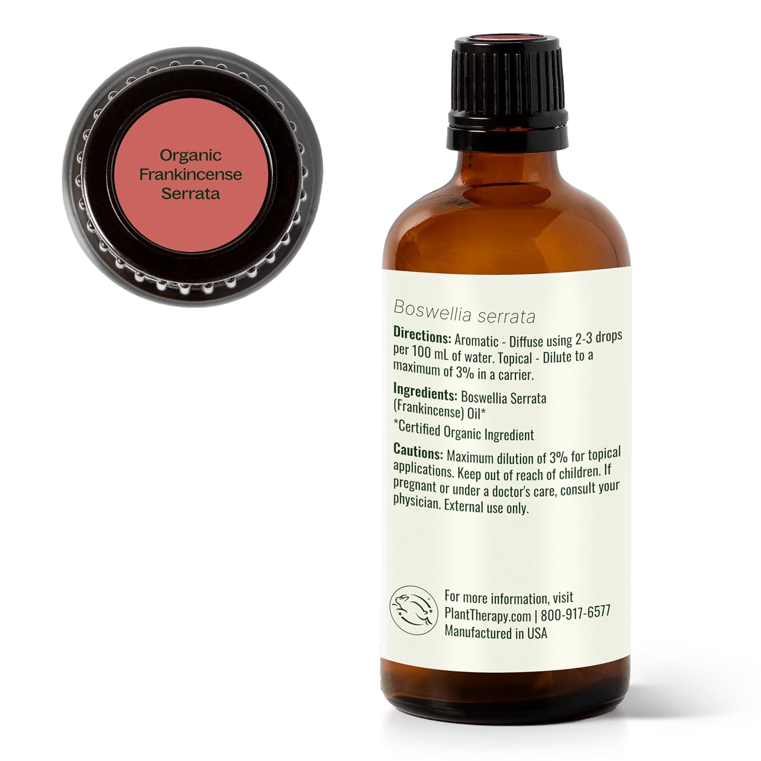 Plant Therapy Organic Frankincense Serrata Essential Oil 100 mL