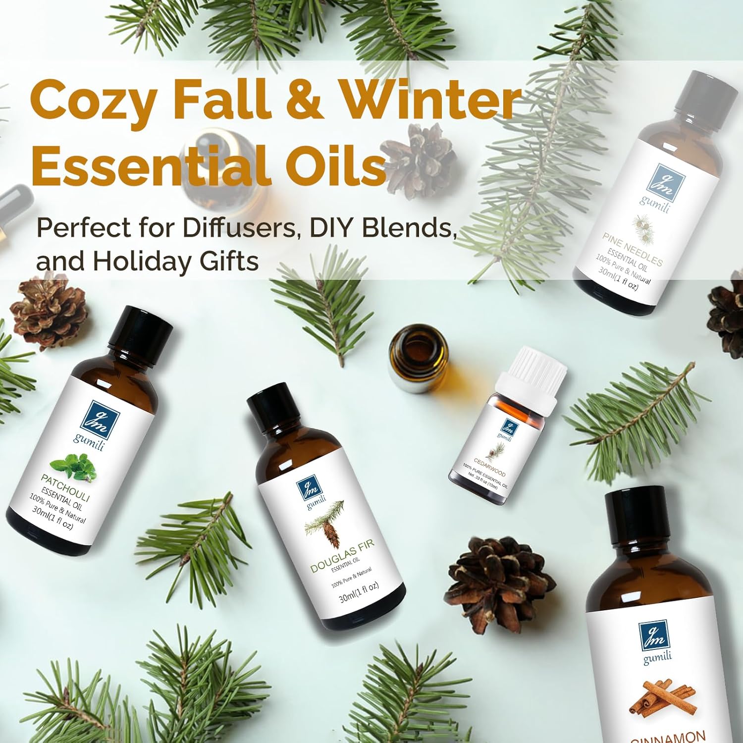 Cedarwood Essential Oil 1 Oz for Diffuser