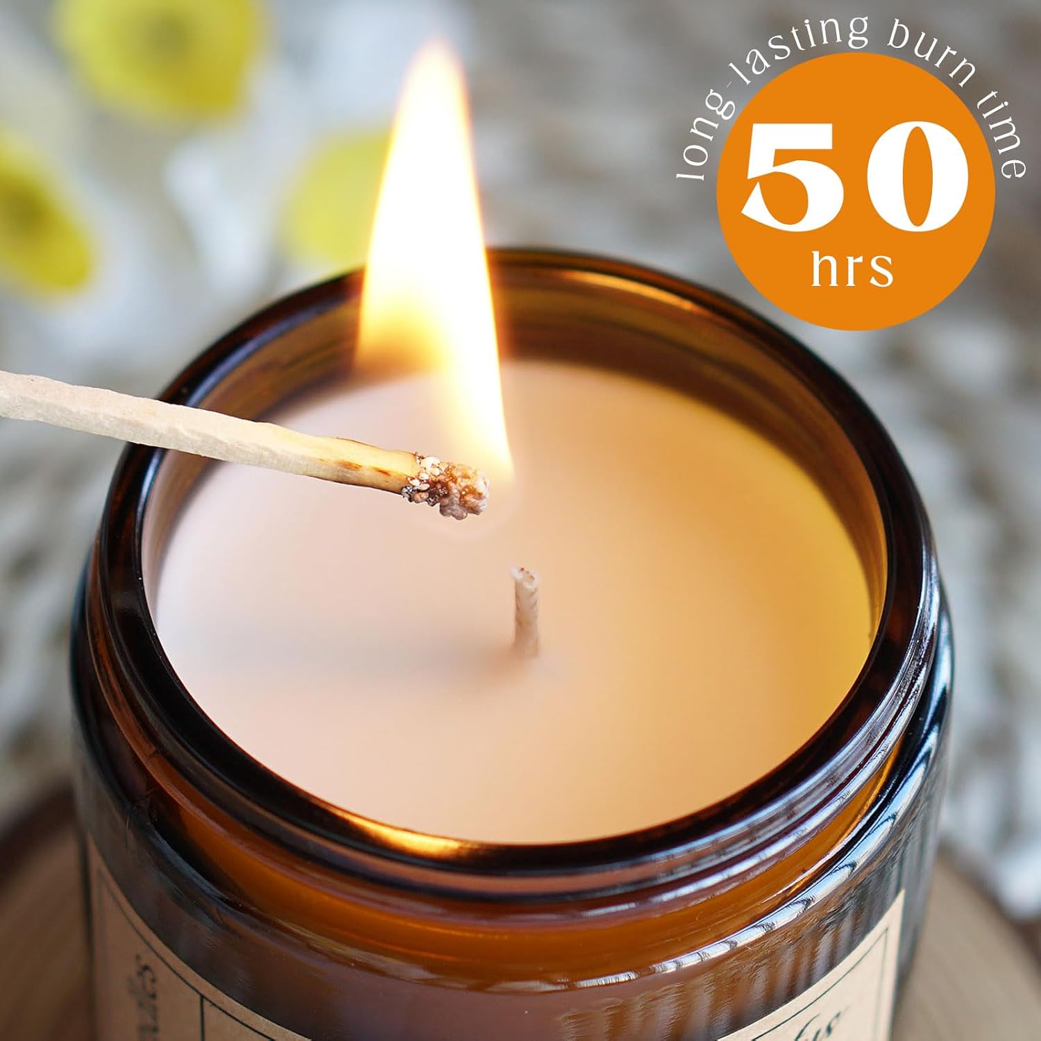Lavender Eucalyptus Soy Candles for Relaxation