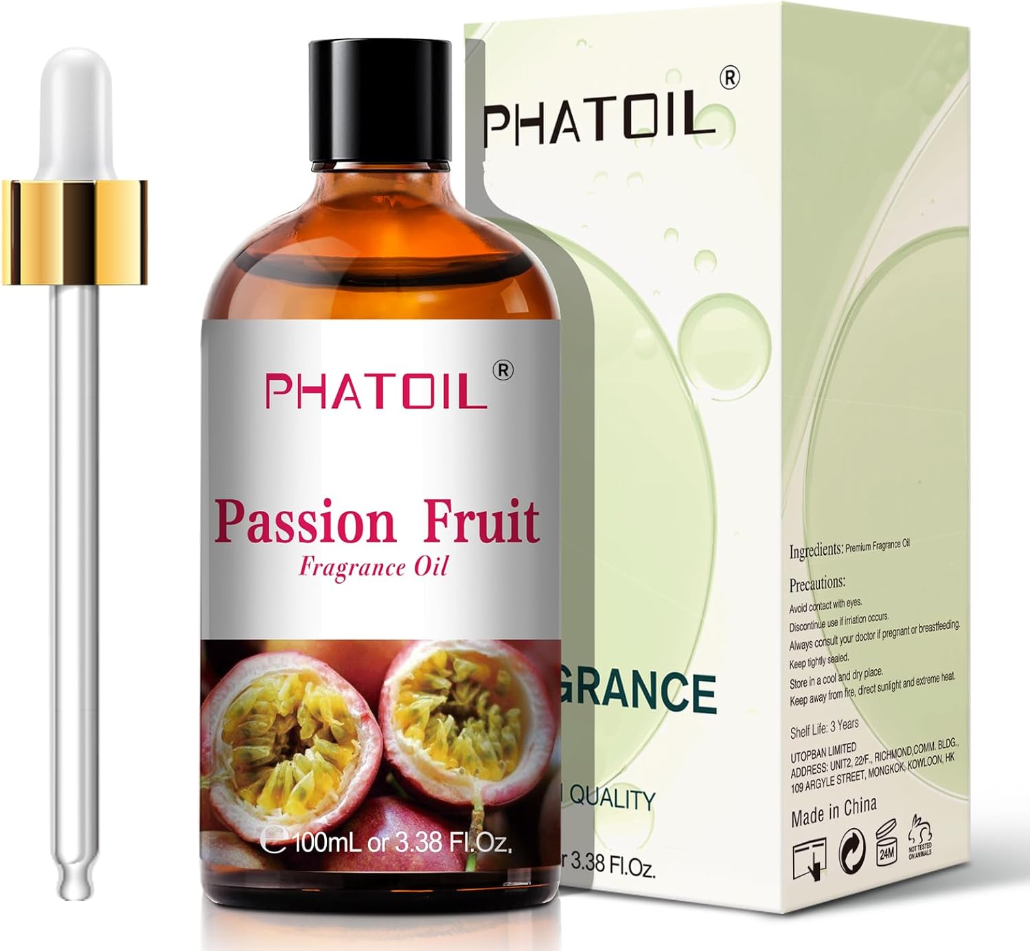 338 FL OZ Passion Fruit Essential Oil for Aromatherapy Diffusers
