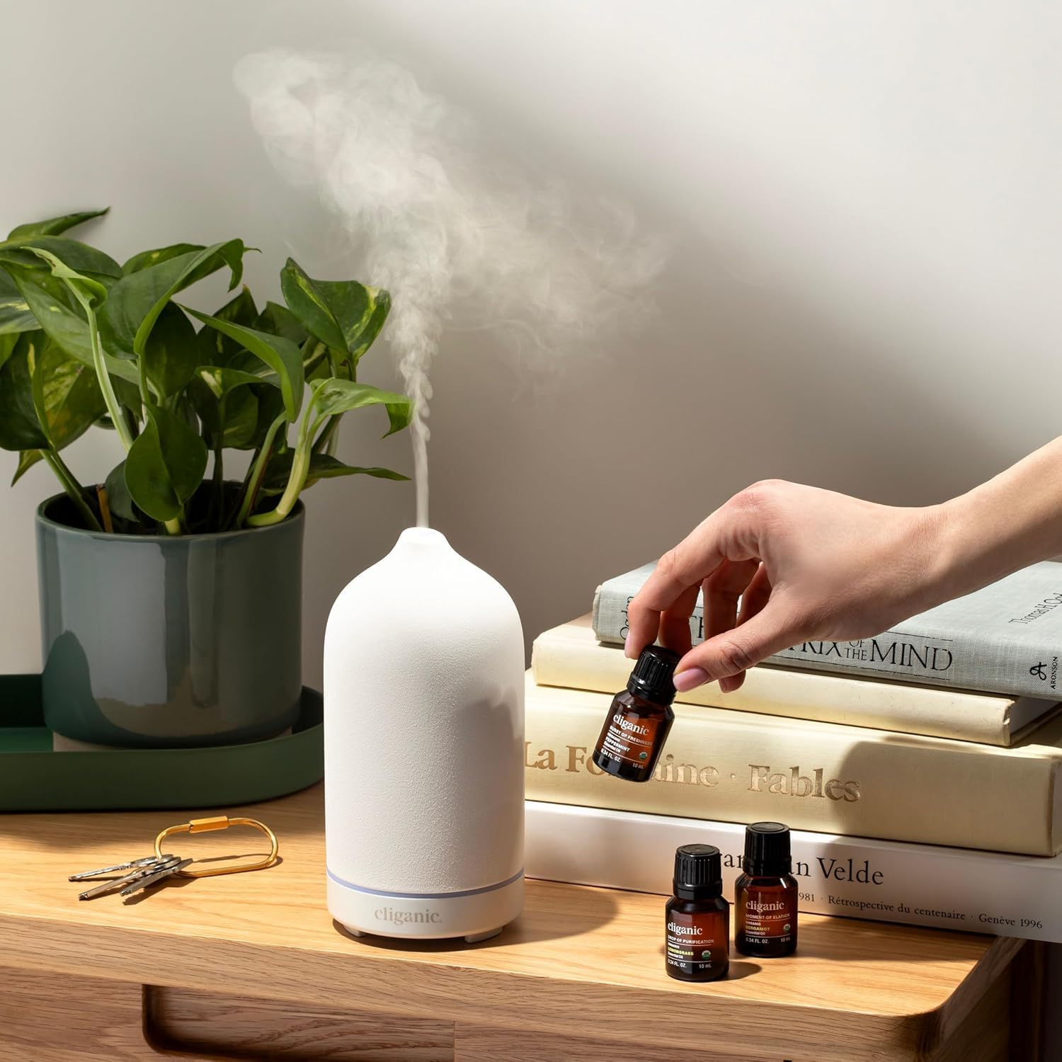 Cliganic Organic Aromatherapy Essential Oils Set