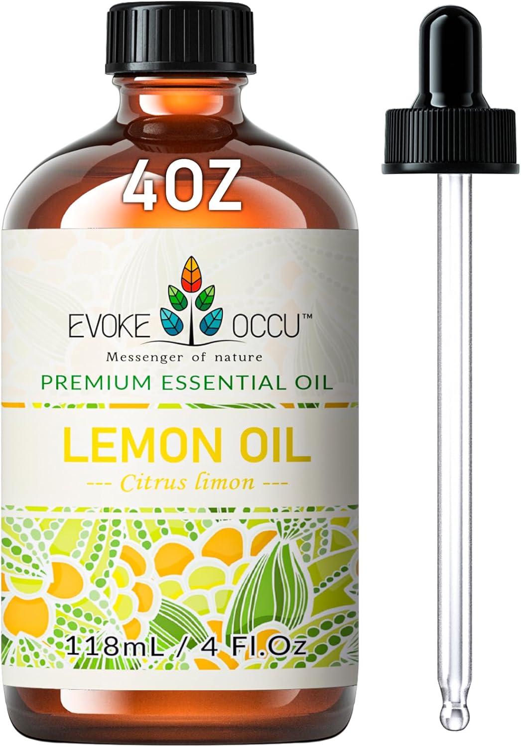 Evoke Occu Lemon Essential Oil 4 Fl Oz