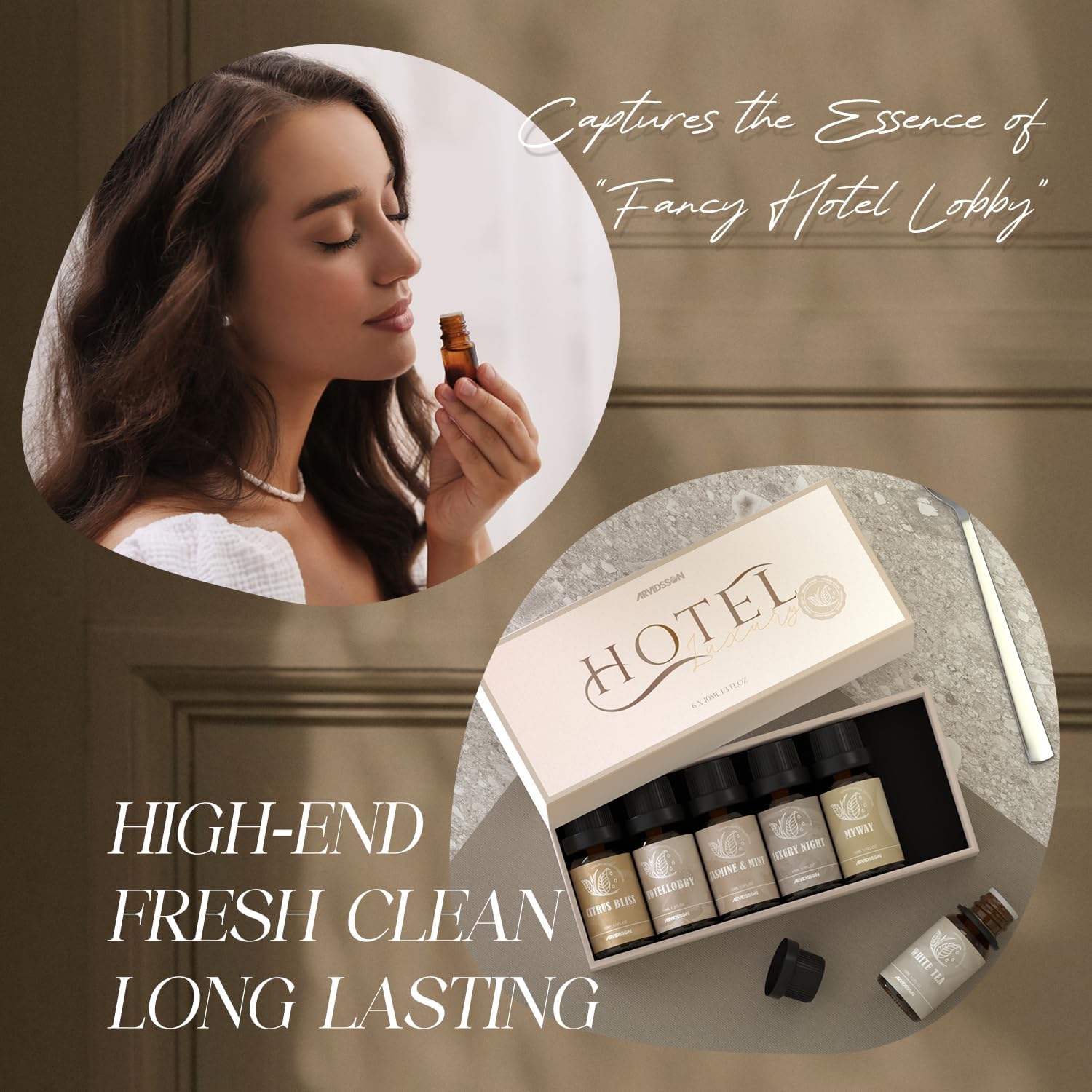 ARVIDSSON Hotel Diffuser Oils Gift Set