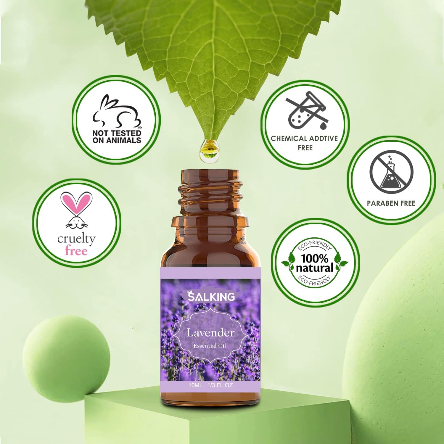 SALKING Floral Essential Oils Set 6 x 10 ML