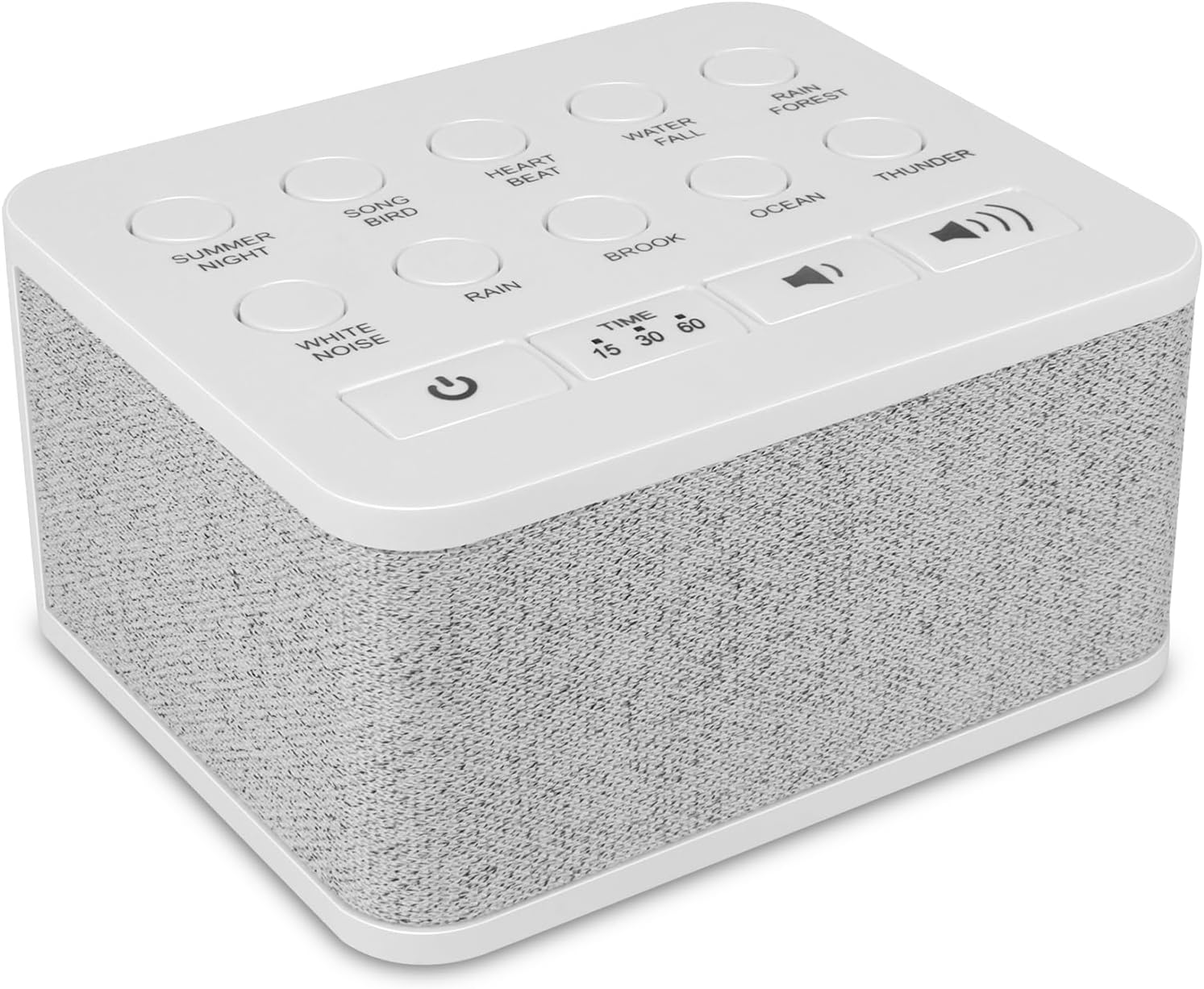 LUXSWAY Sound Machine with 10 Natural Soothing Sounds