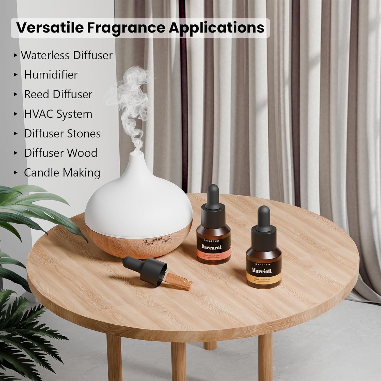 Luxury Hotel-Inspired Essential Oil Blend - Bitter Orange Jasmine Lily of the Valley