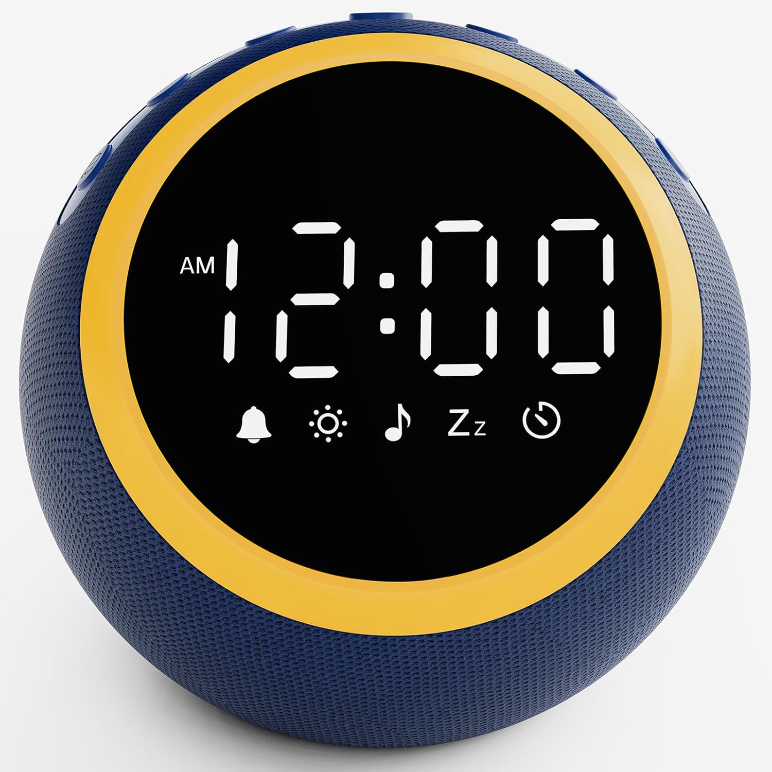 Kids Alarm Clock with Sound Machine and Nightlight
