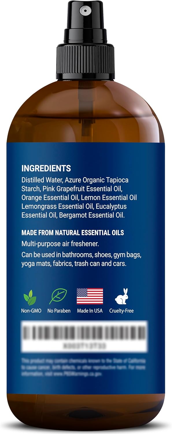 Citrus One Toilet Spray 8 Fl Oz - Natural Bathroom Odor Eliminator