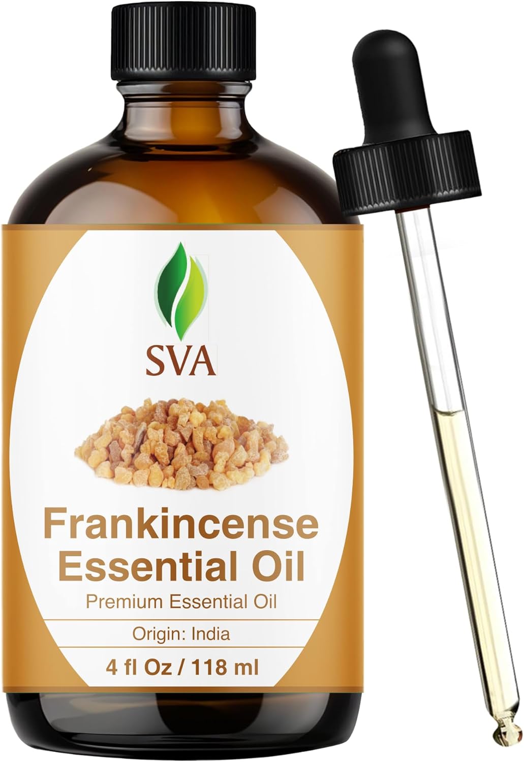 SVA Frankincense Essential Oil 4 Fl Oz with Dropper