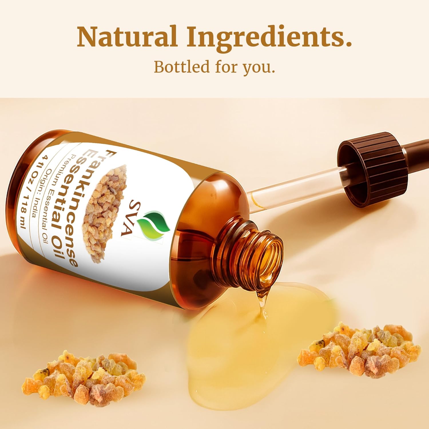 SVA Frankincense Essential Oil 4 Fl Oz with Dropper