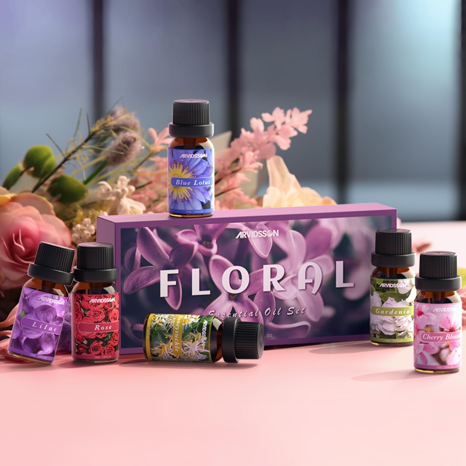 ARVIDSSON Floral Essential Oil Set 6x10ml